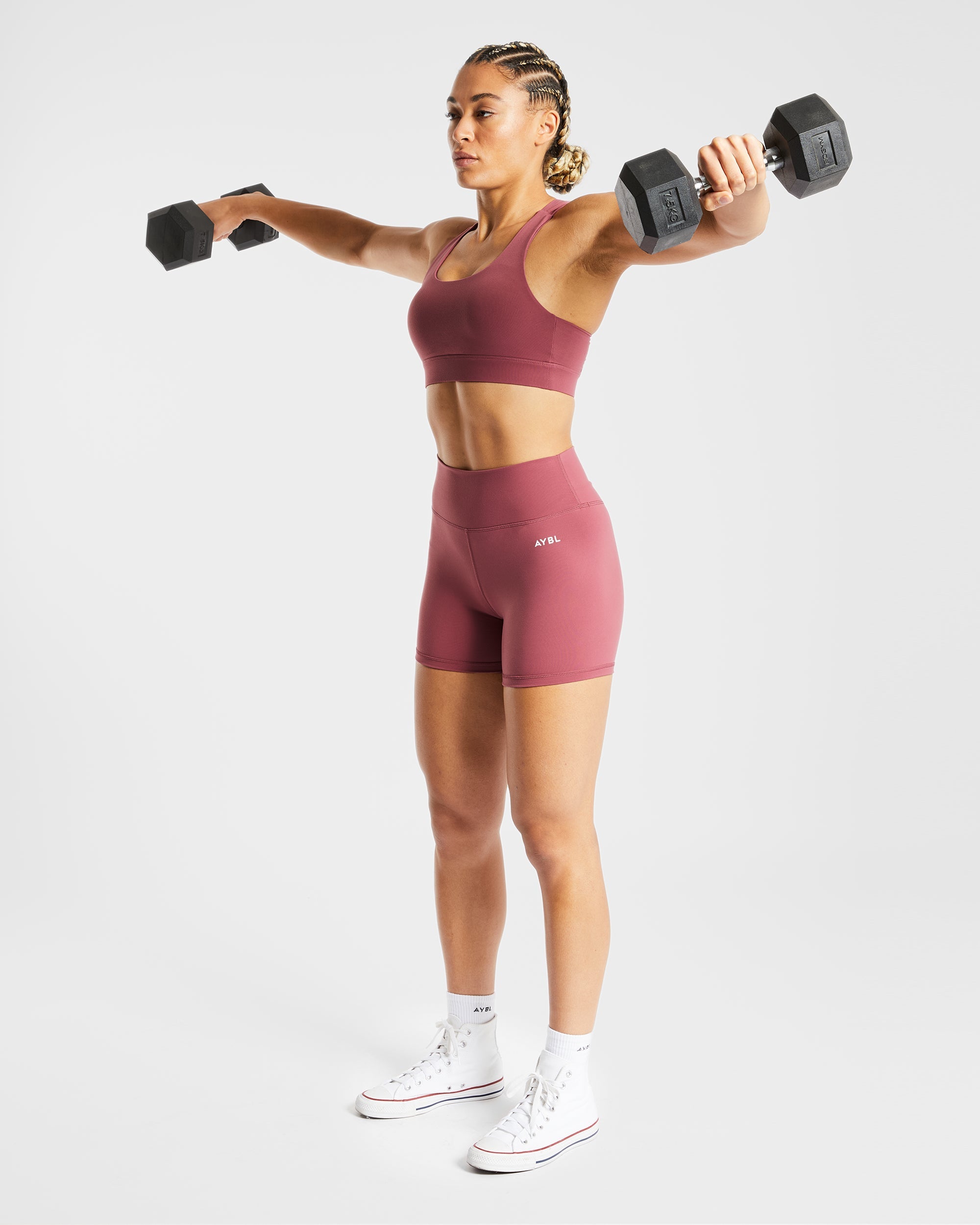 Core Sports Bra - Brick Rot