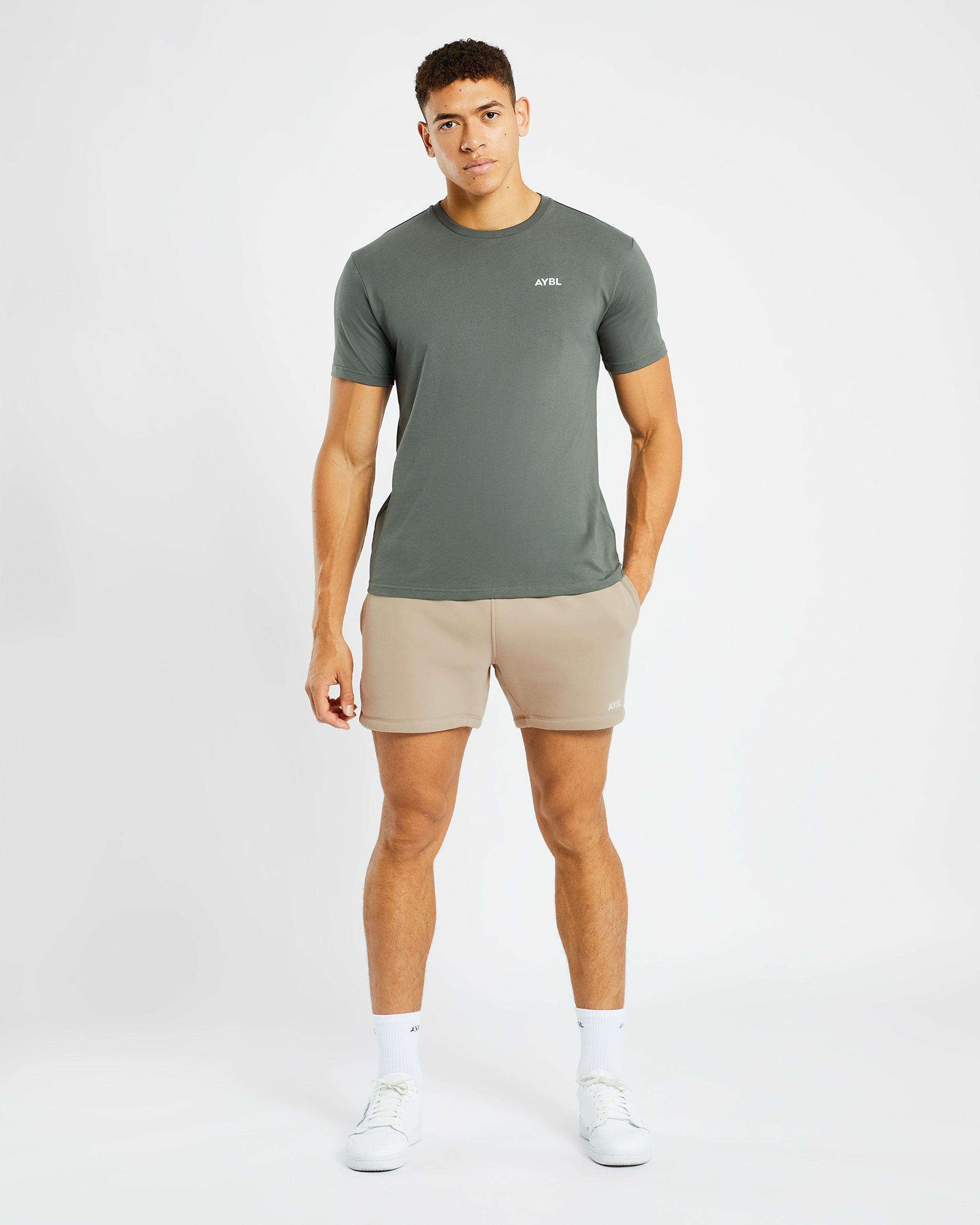 Essential T Shirt - Muted GrŸn