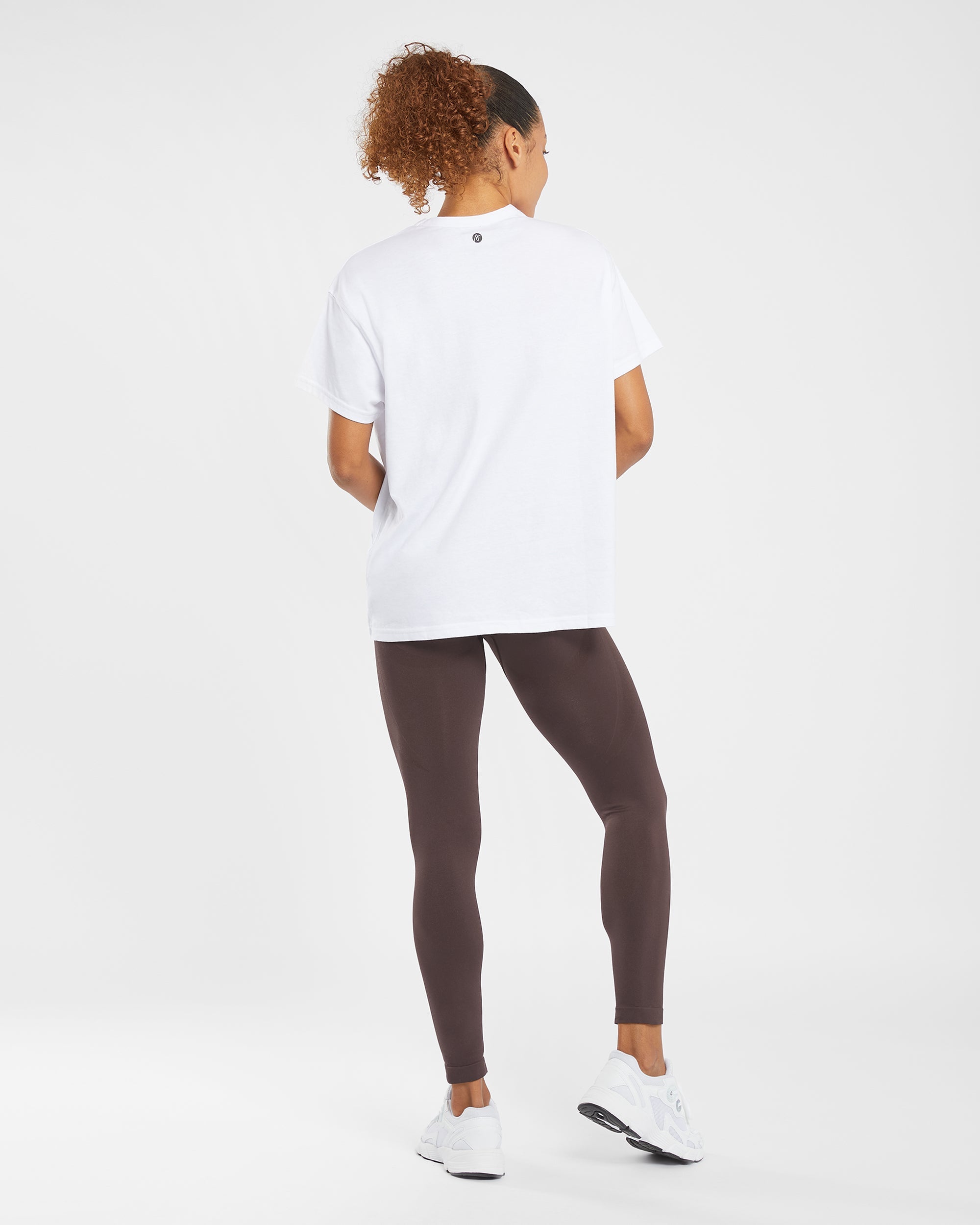 Essentials Oversized T Shirt - Weiß