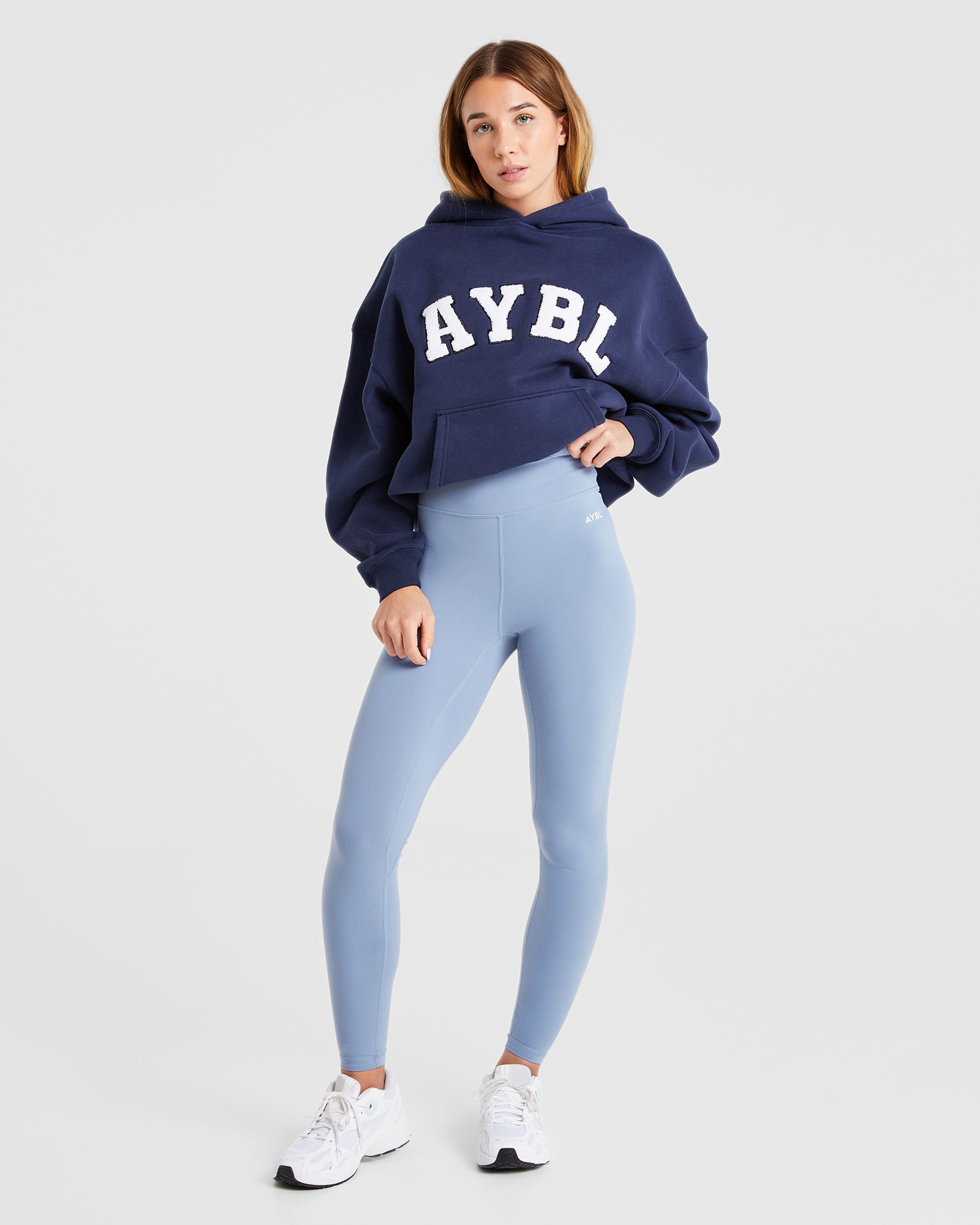 Core Leggings - Steel Blau