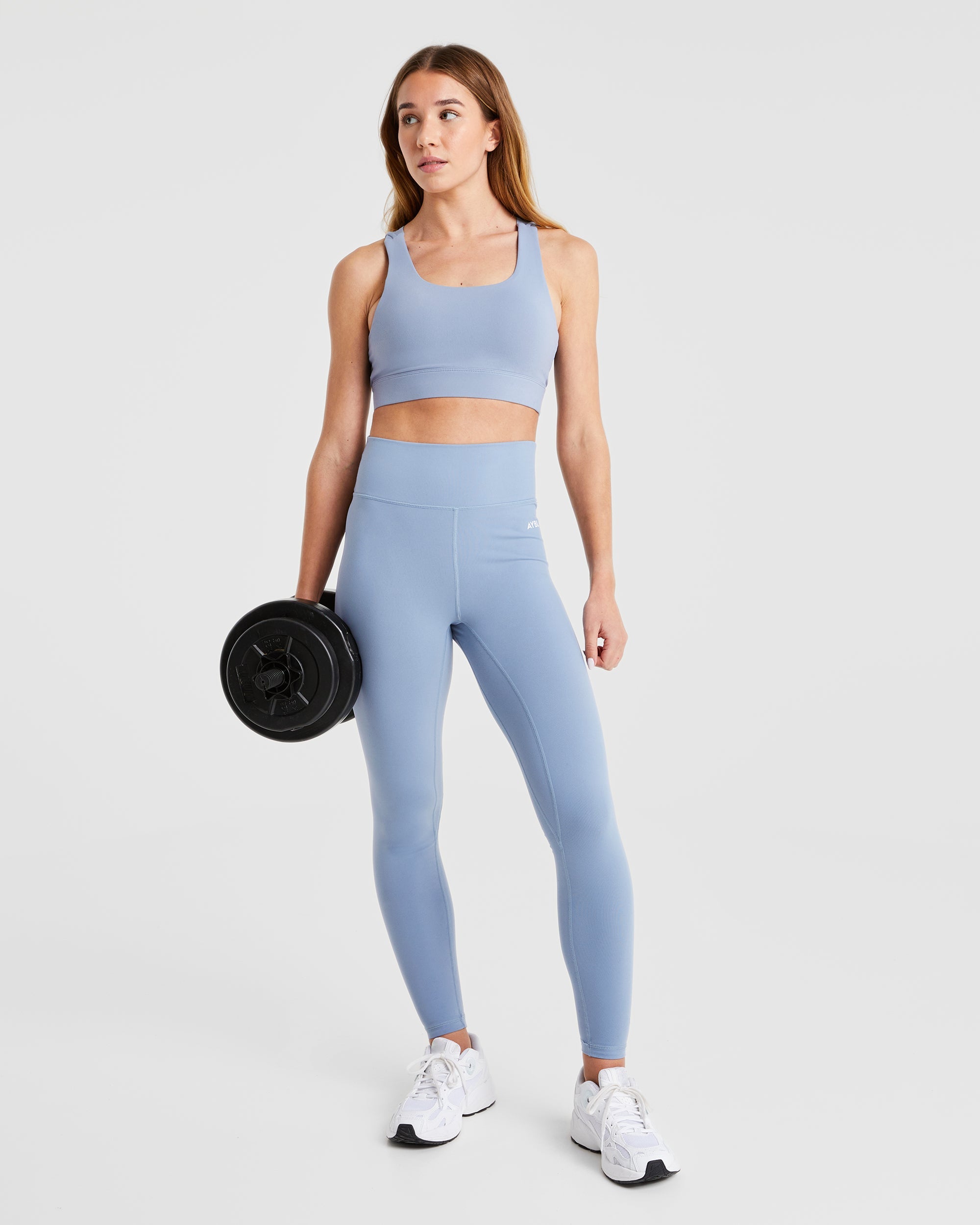 Core Leggings - Steel Blau