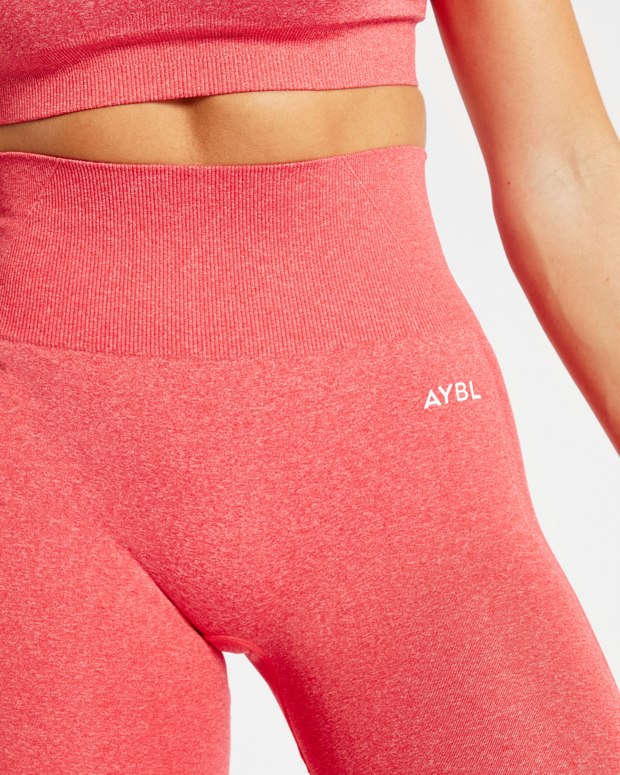 Empower Seamless Leggings - Coral Rot Marl