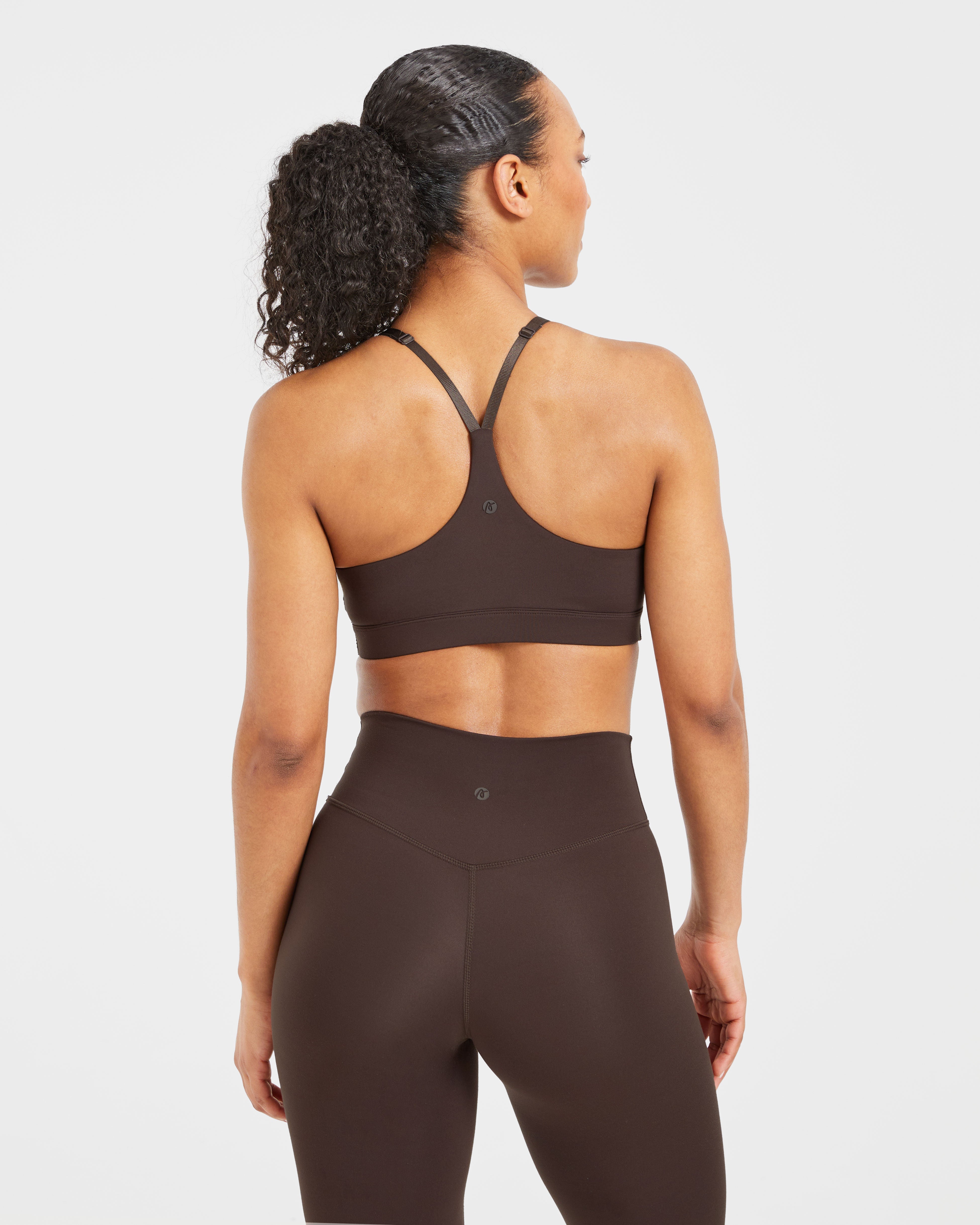 Staple Sports Bra - Coffee Braun