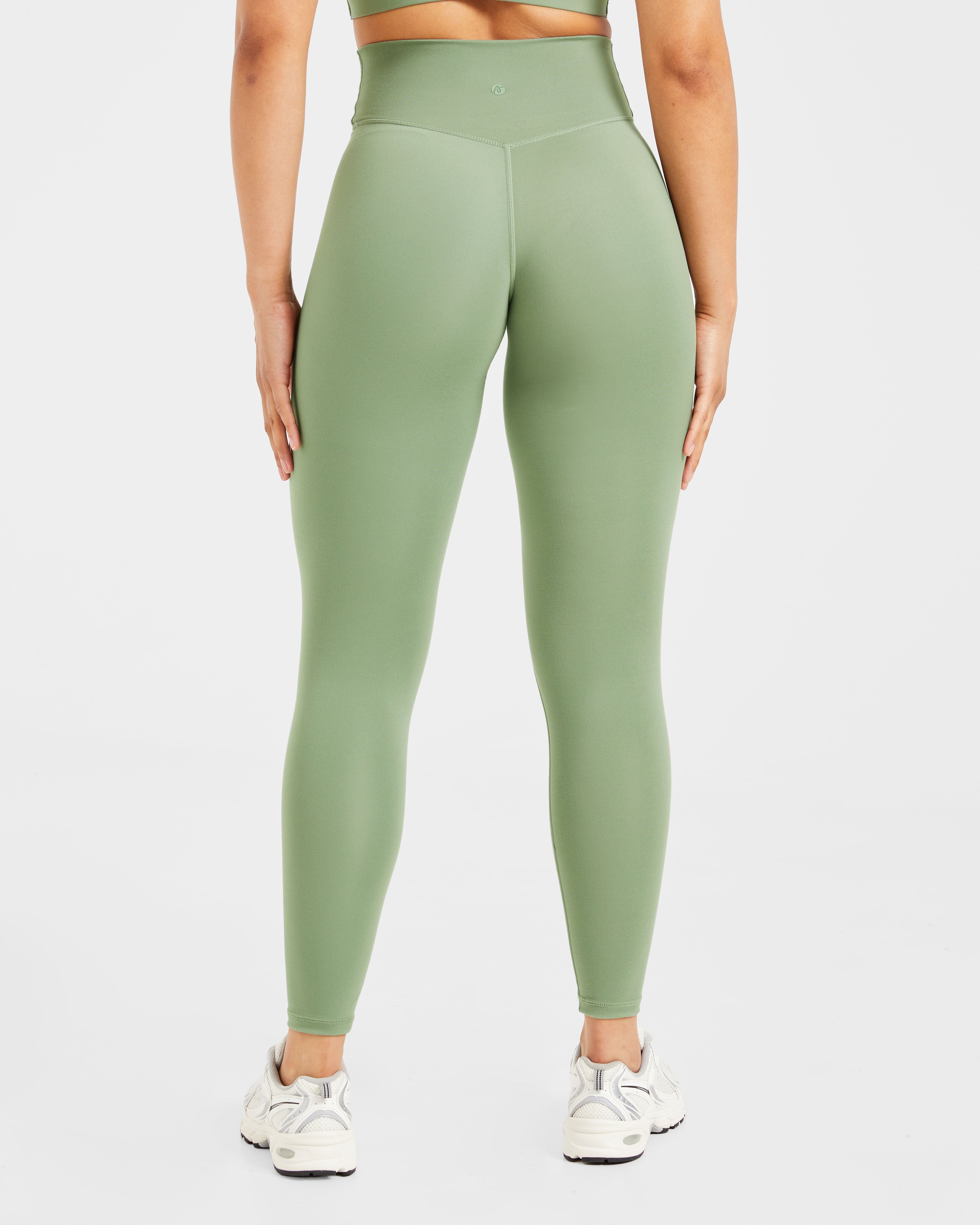 Staple Leggings - Olive Grün