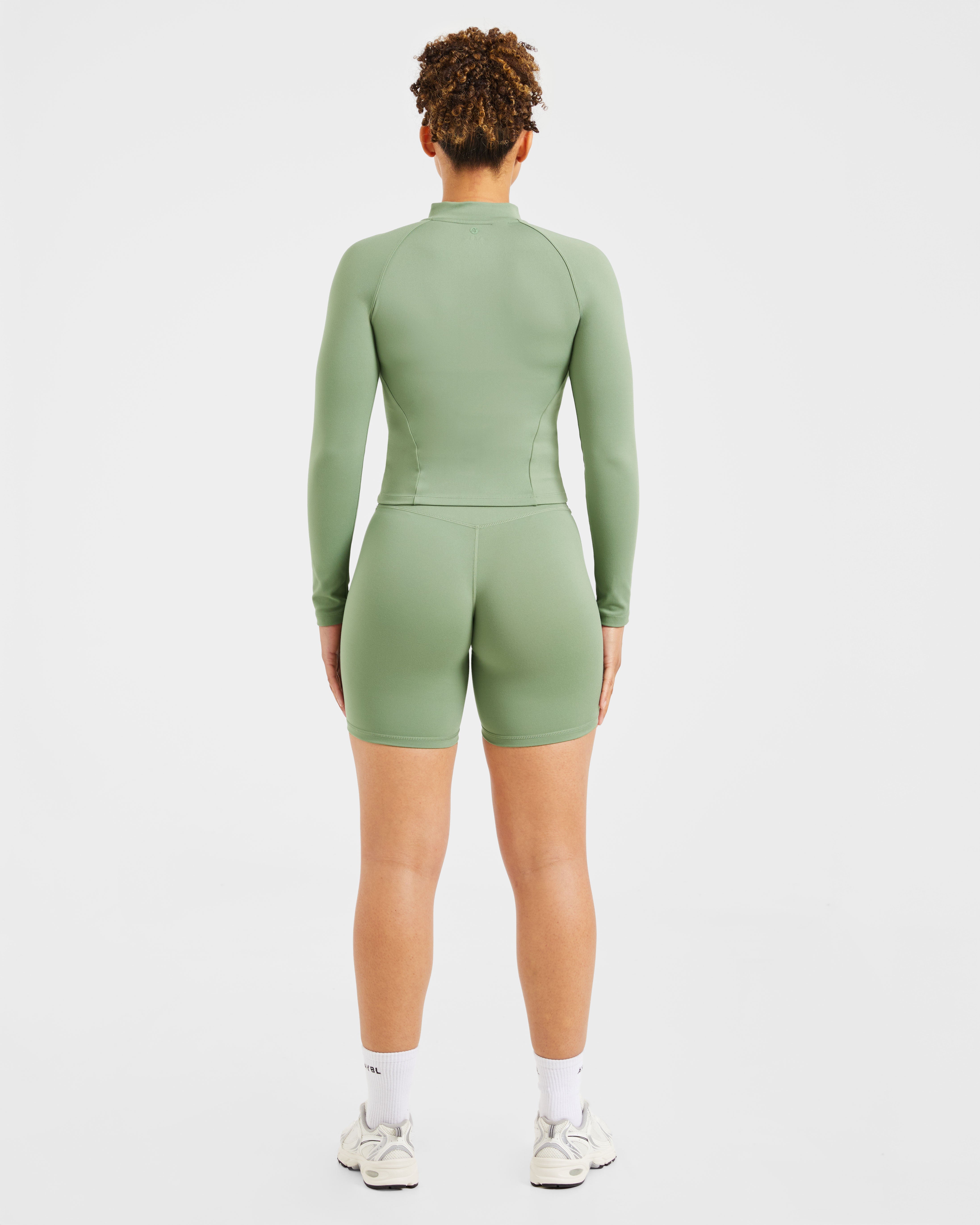 Staple Zip Jacket - Olive Grün