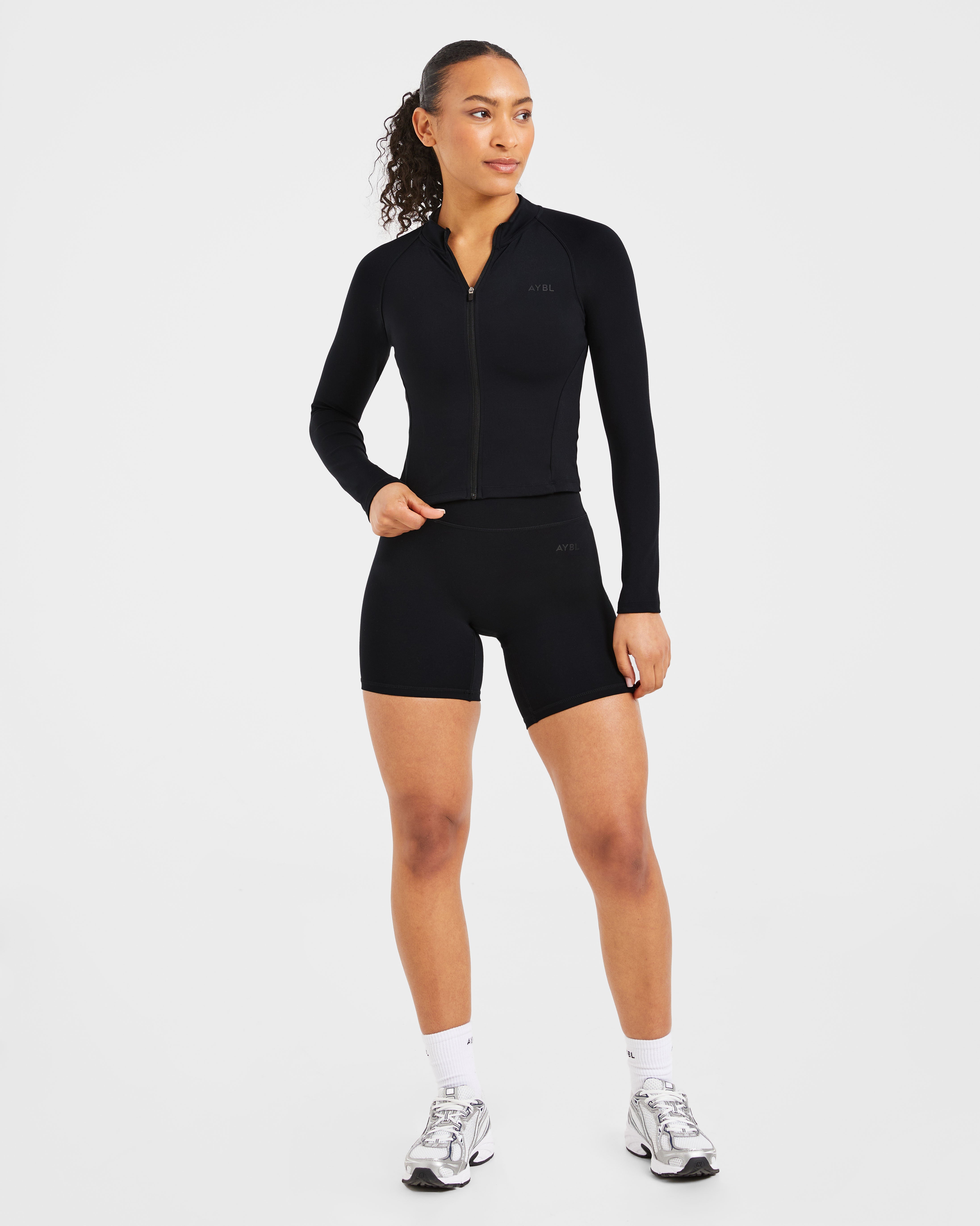 Staple Zip Jacket - Schwarz