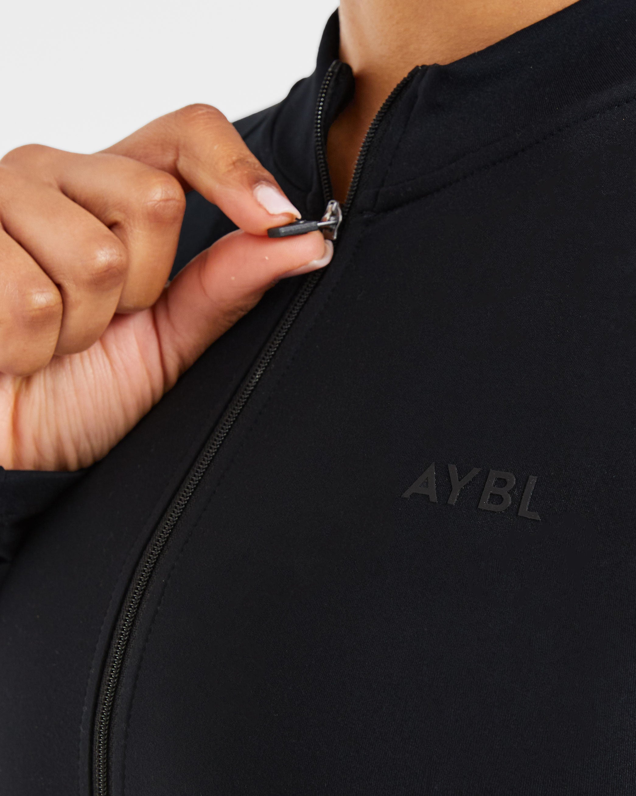 Staple Zip Jacket - Schwarz