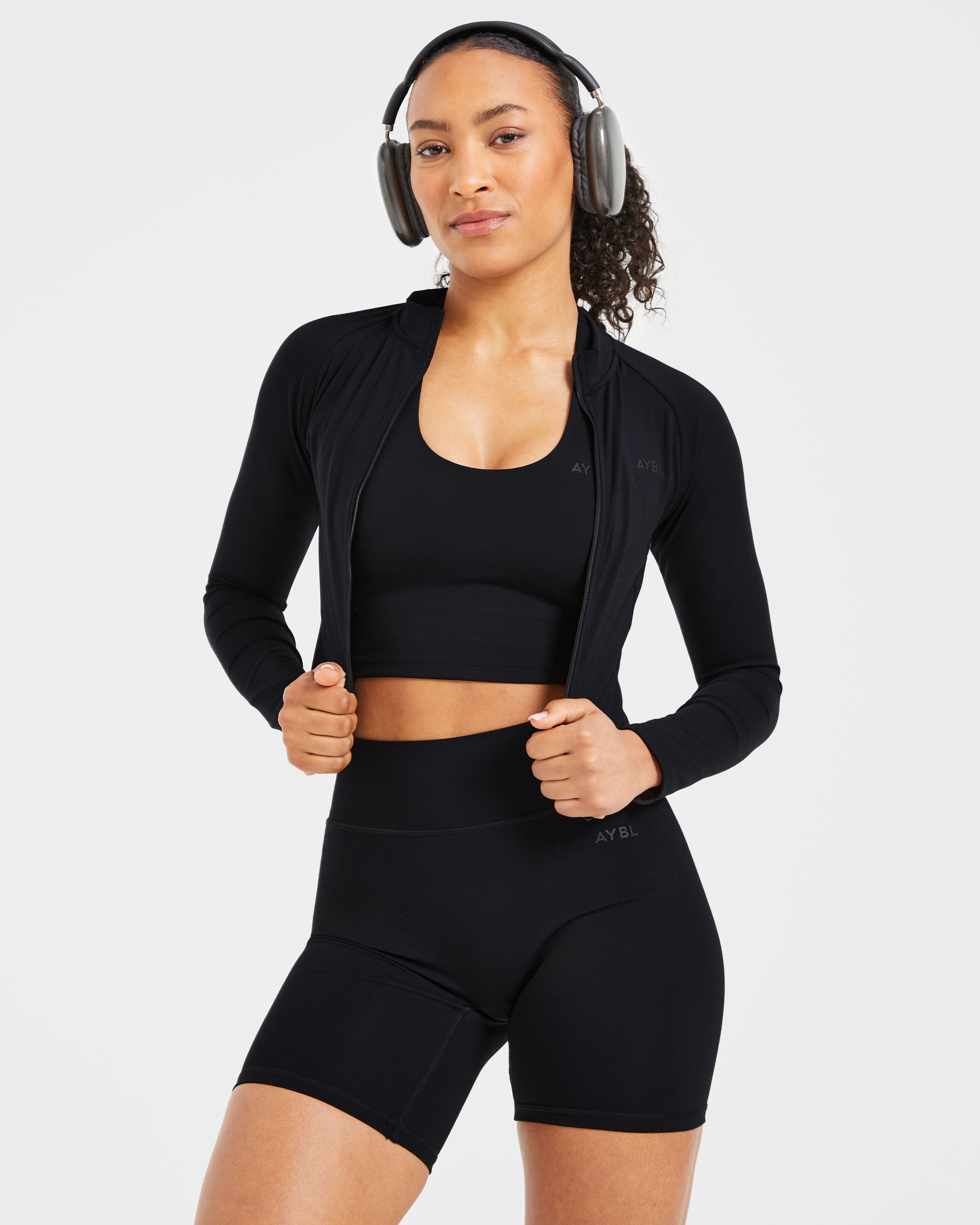 Staple Zip Jacket - Schwarz