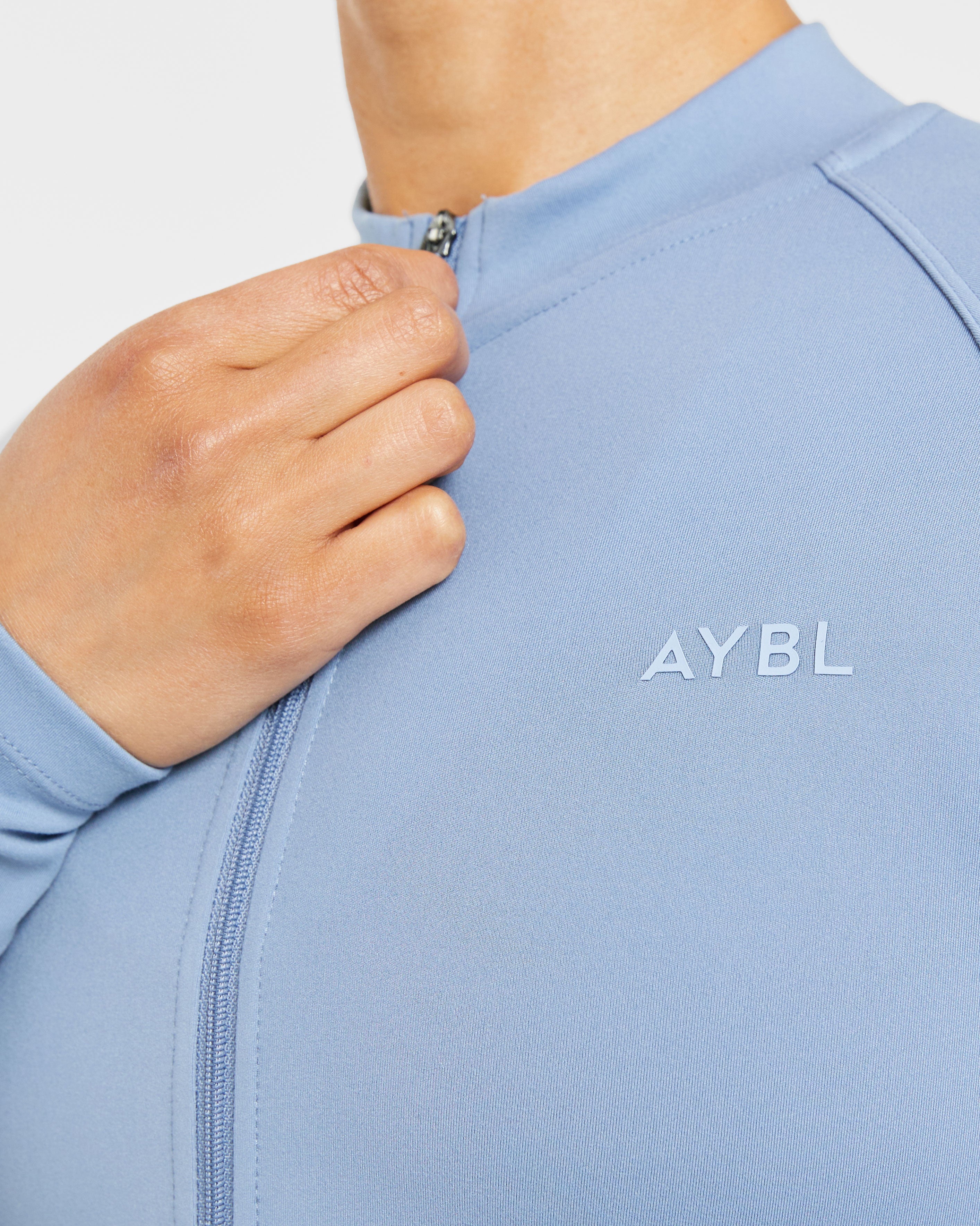 Staple Zip Jacket - Slate Blau