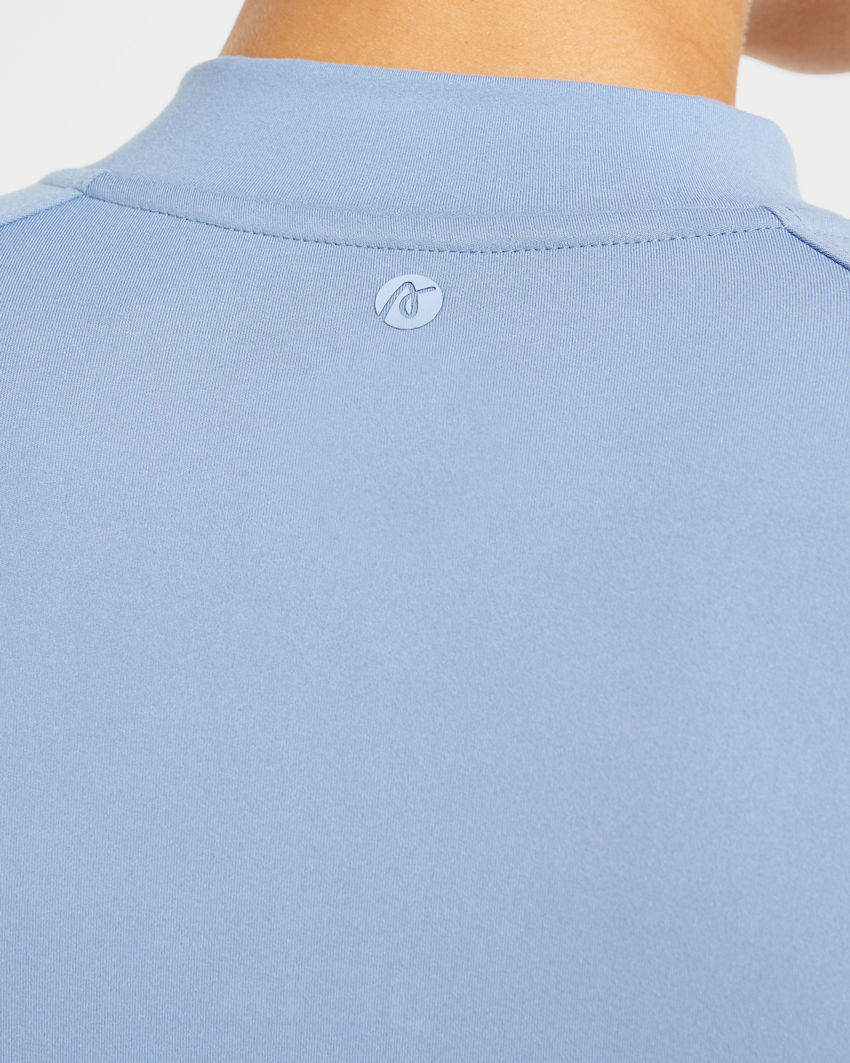 Staple Zip Jacket - Slate Blau