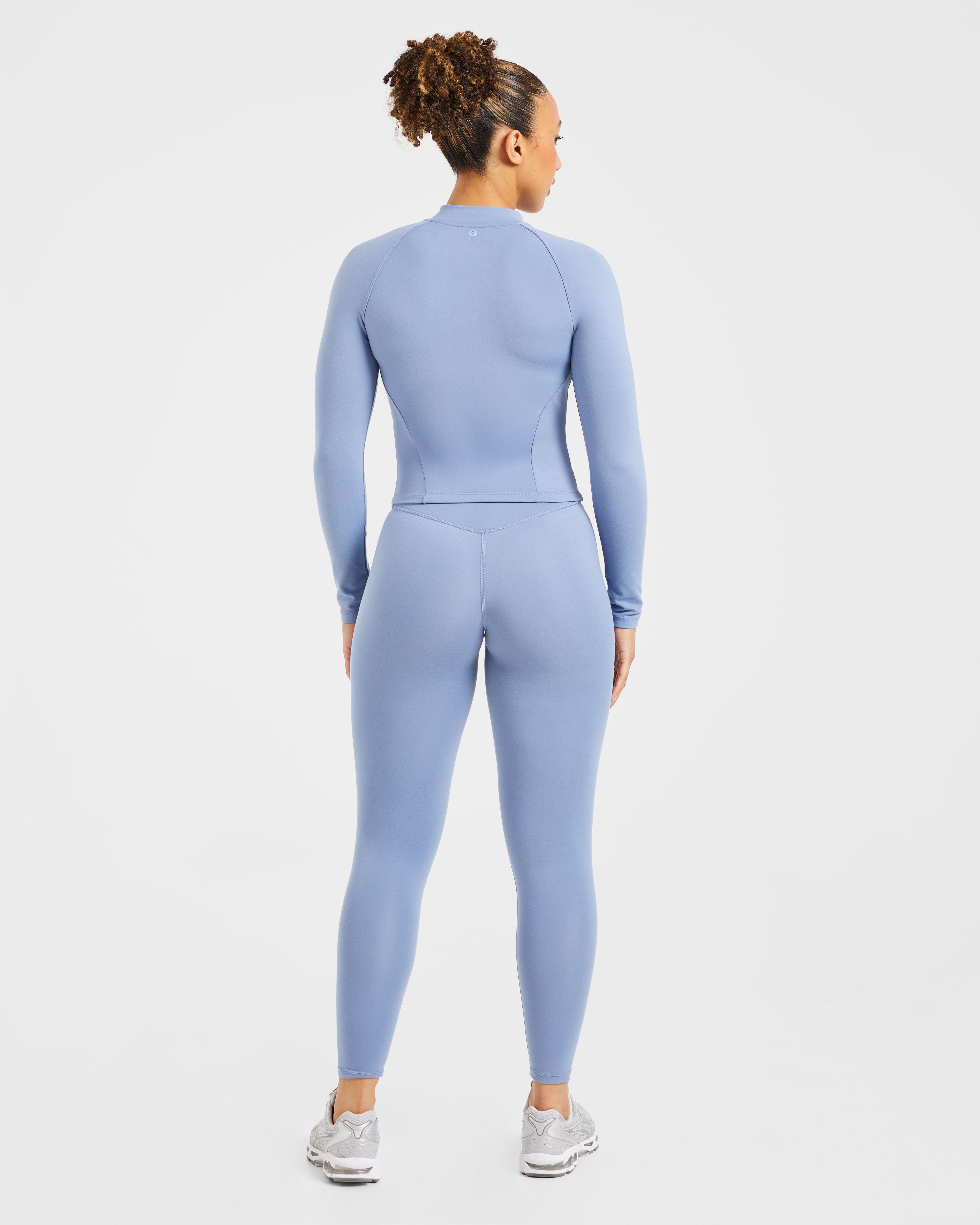 Staple Zip Jacket - Slate Blau