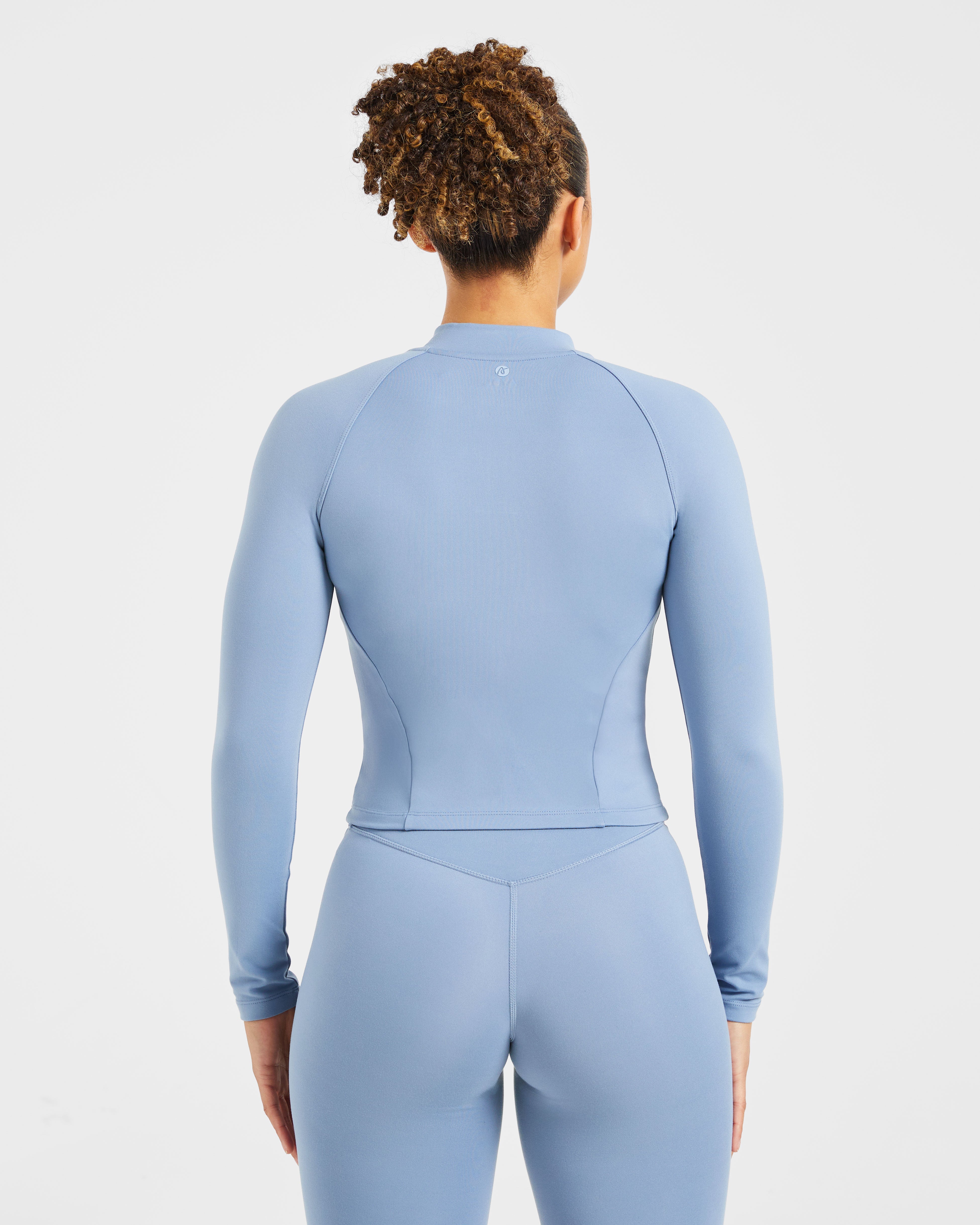 Staple Zip Jacket - Slate Blau