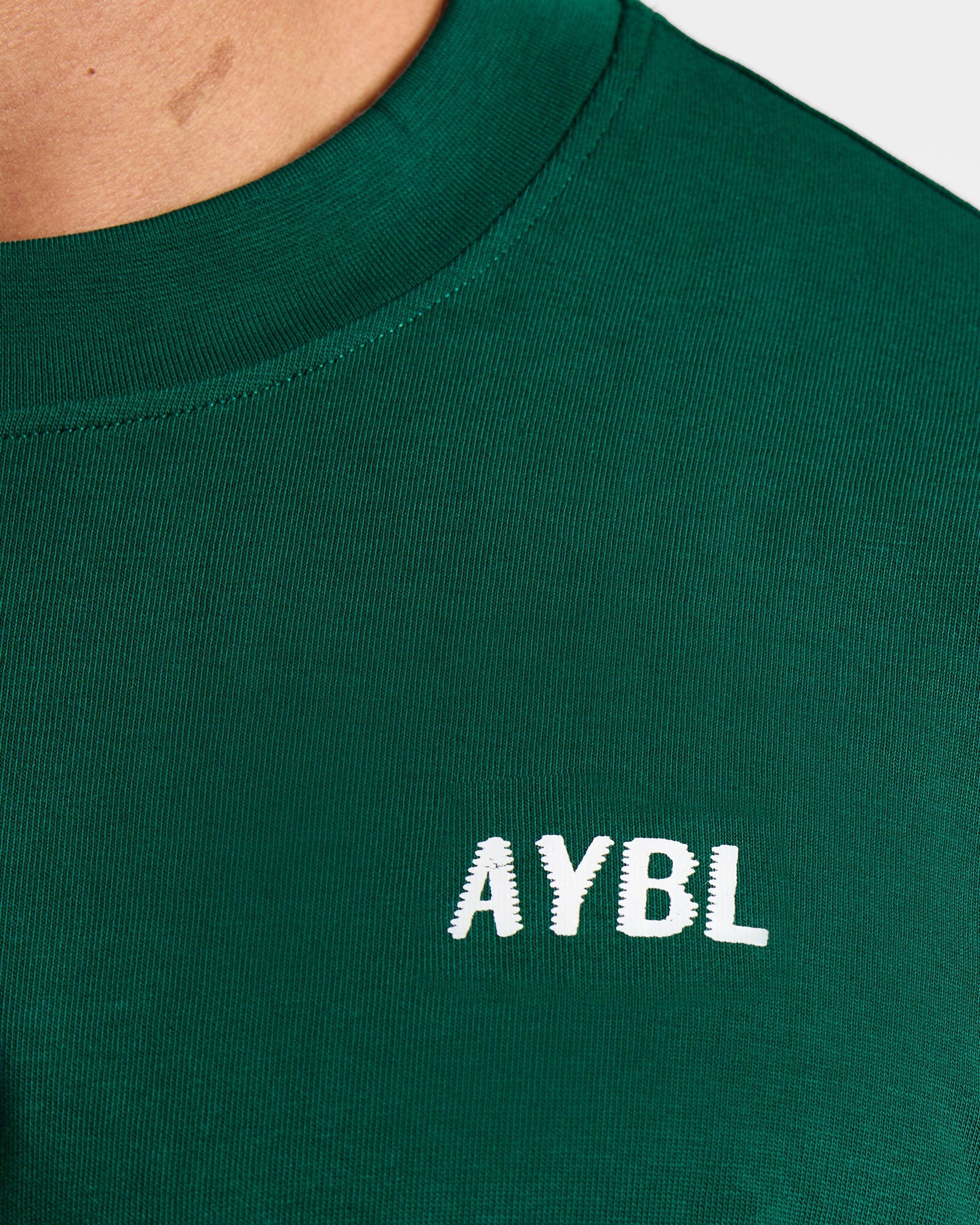 Lift Heavy Oversized T Shirt - Forest Grün