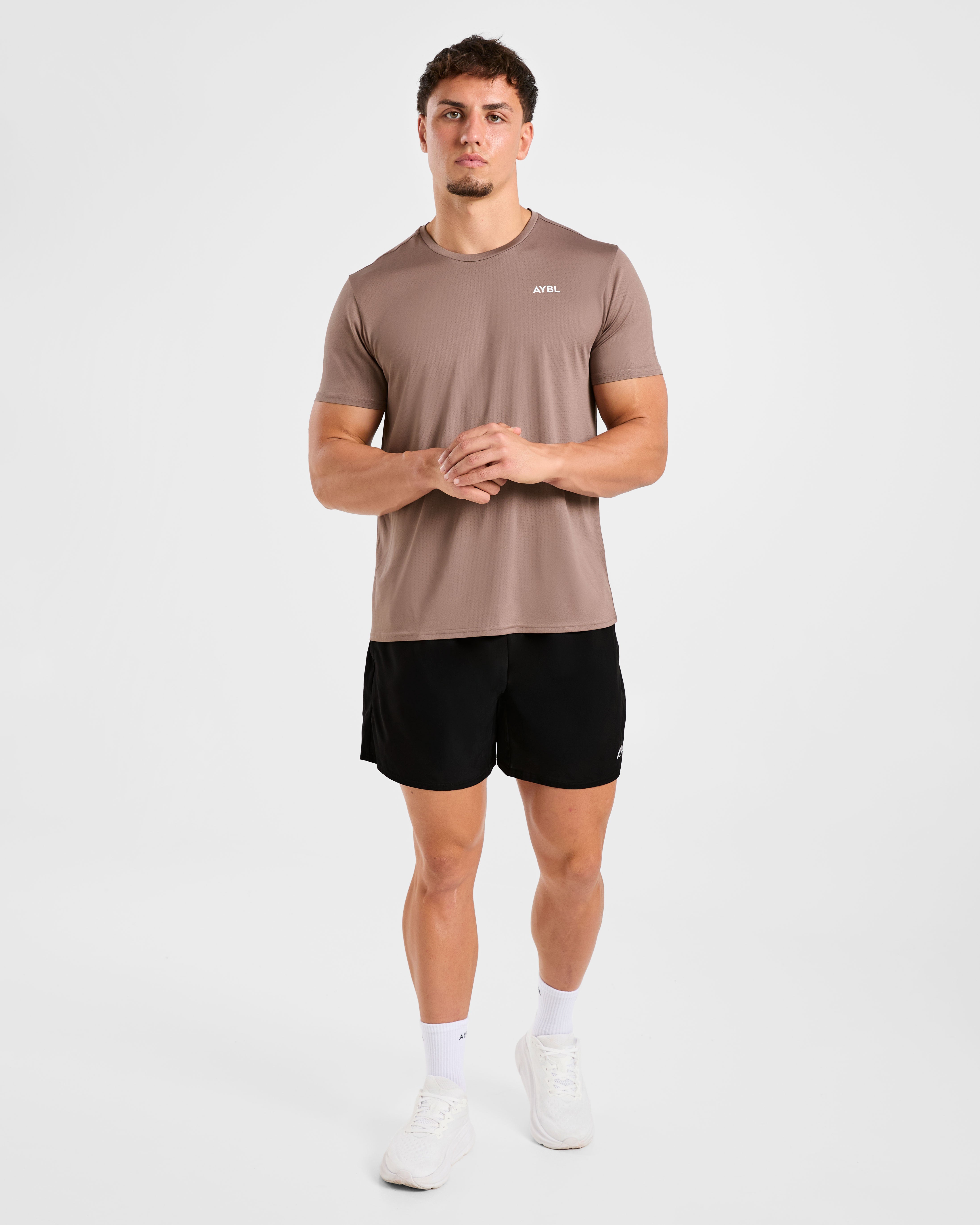 Origin T Shirt - Mocha Braun