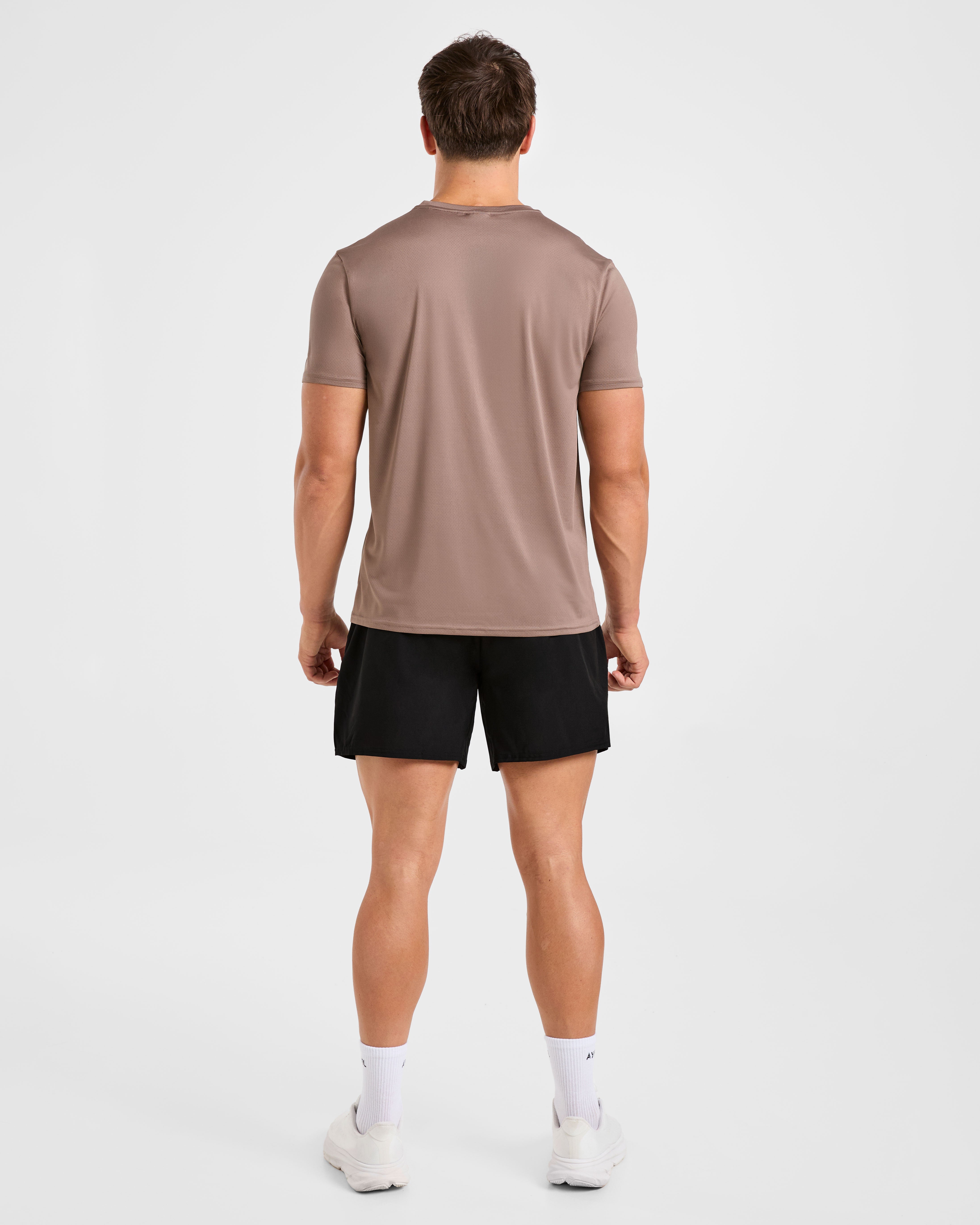 Origin T Shirt - Mocha Braun