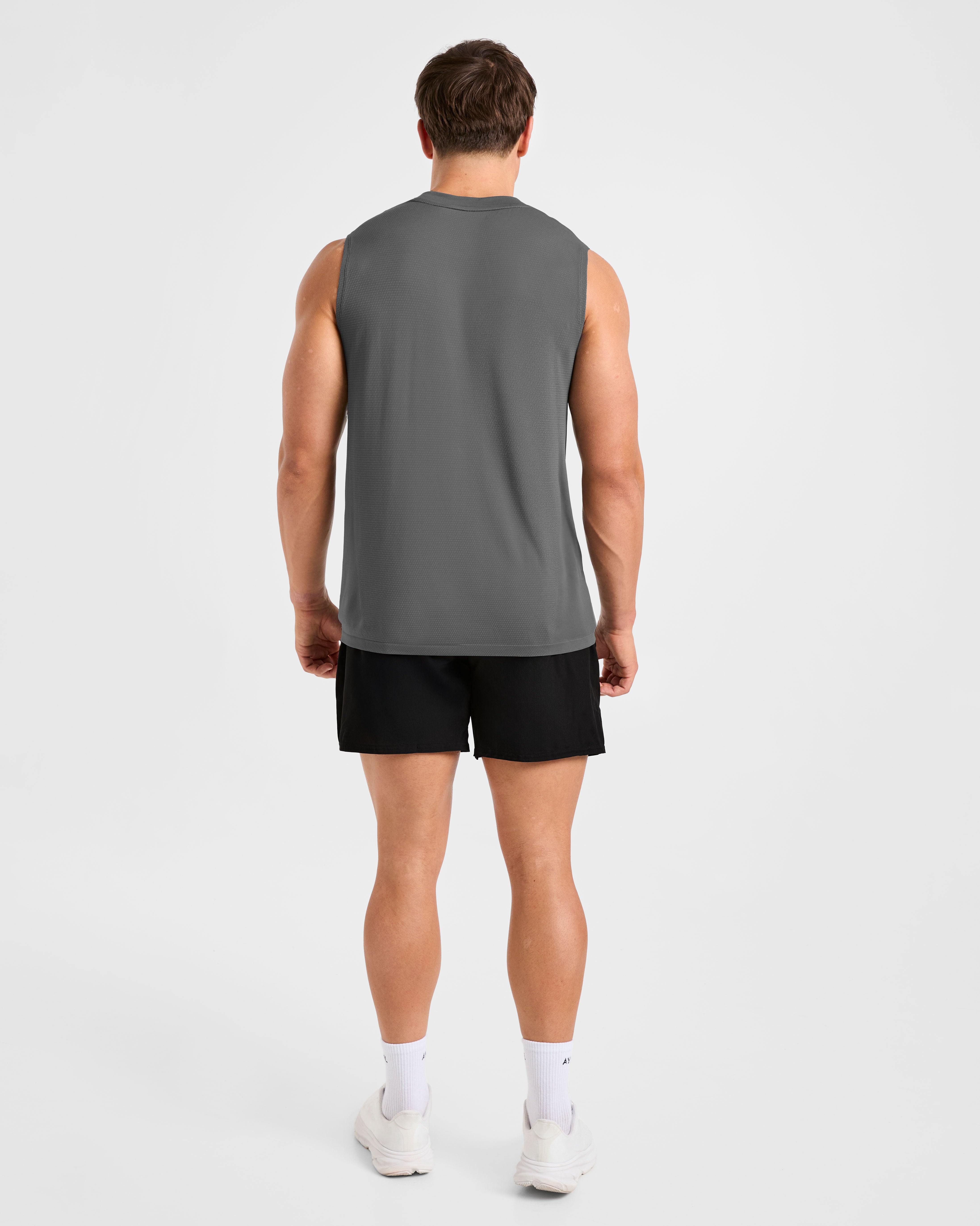 Attain Seamless Vest - Storm Grau