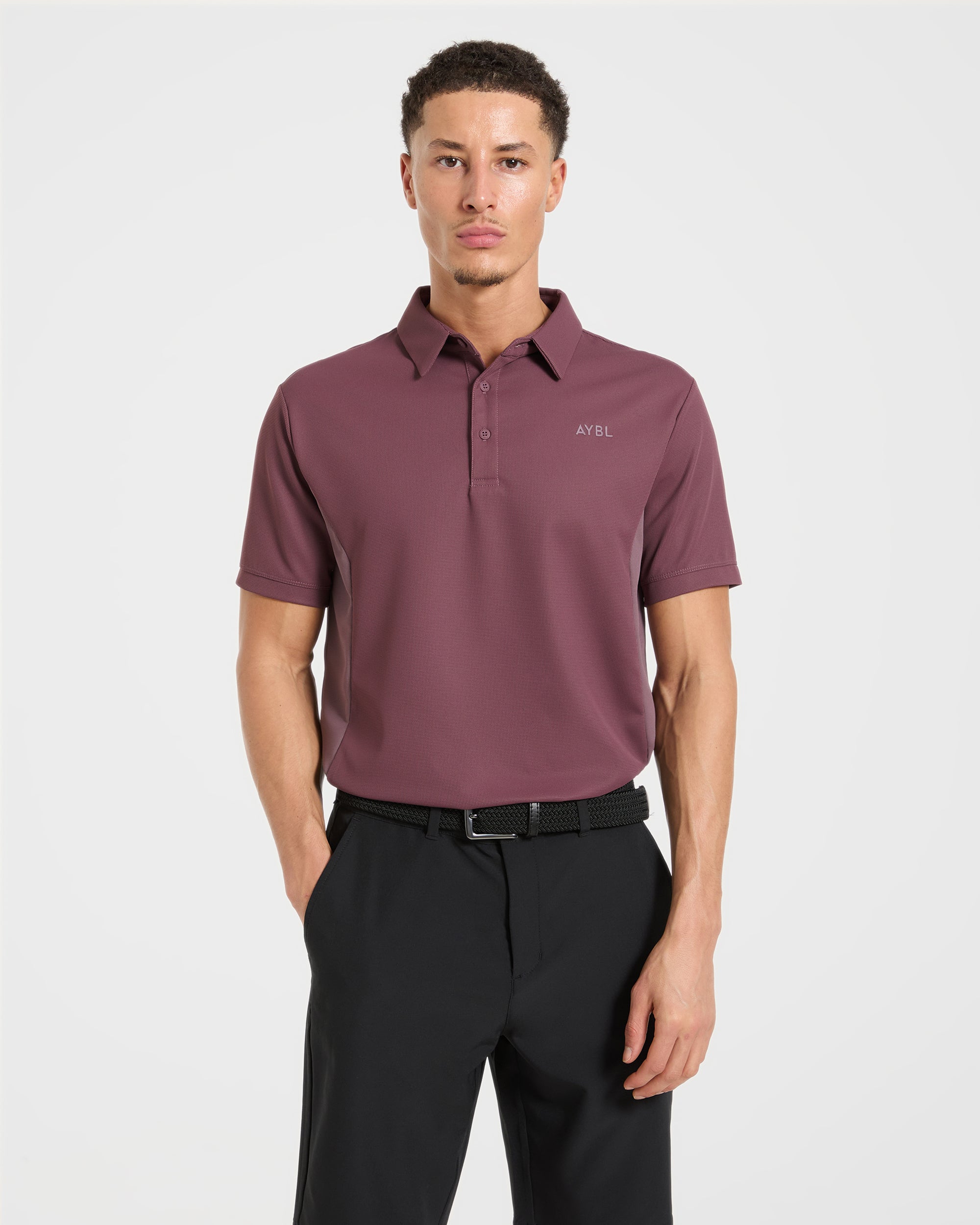 Edge Polo - Burgundy