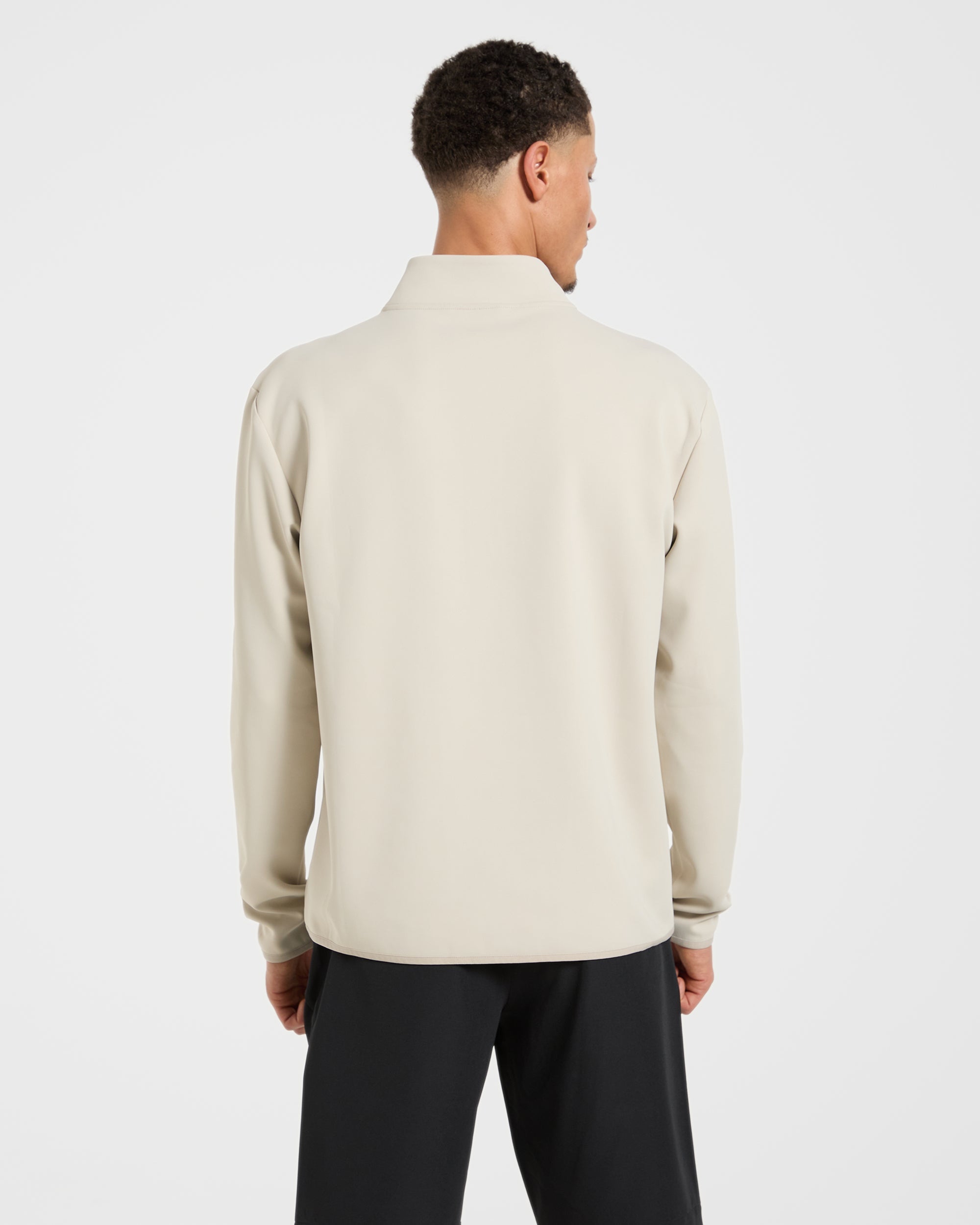 Precision 1/4 Zip Pullover - Sand