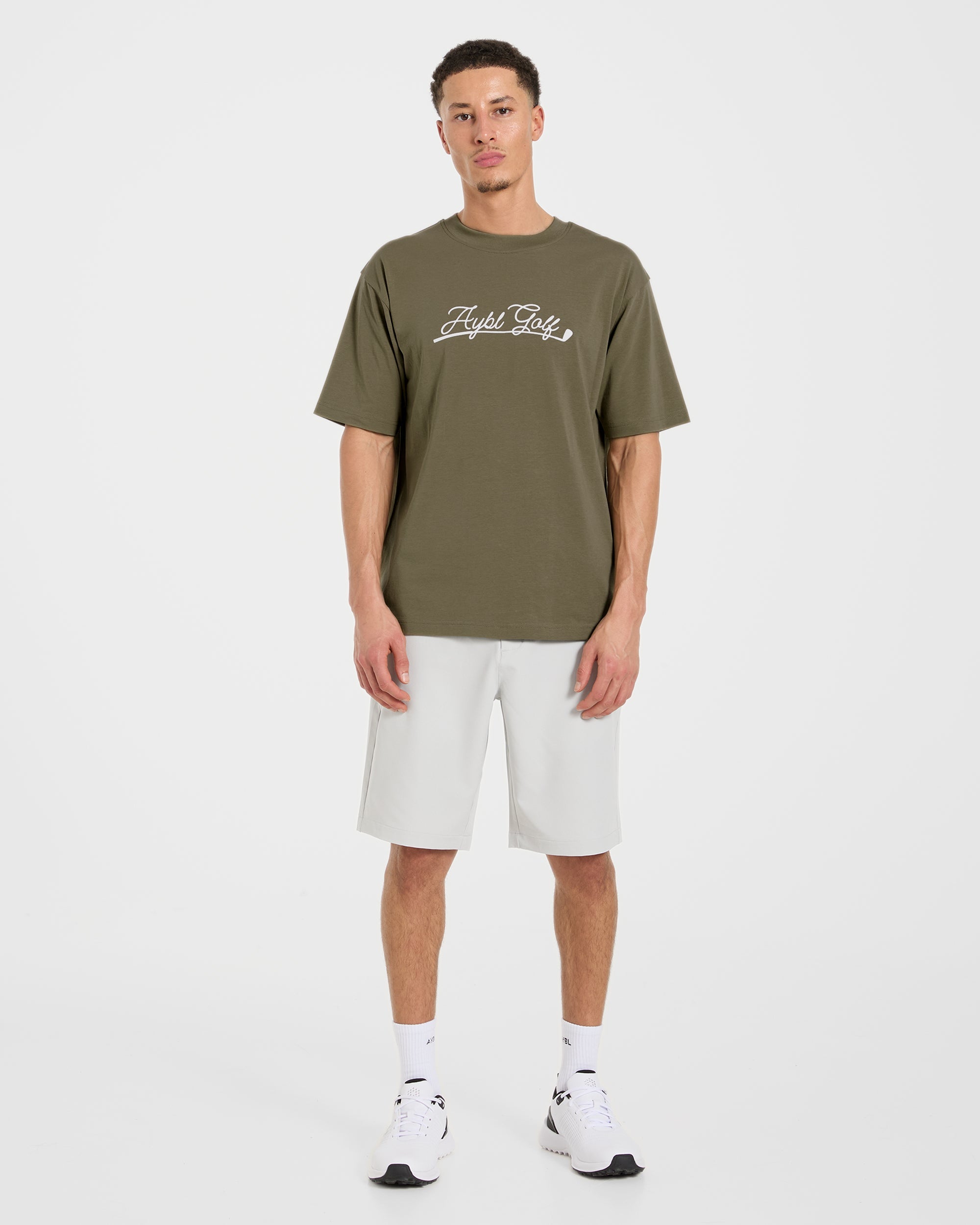 Golf Club T Shirt - Dark Dune