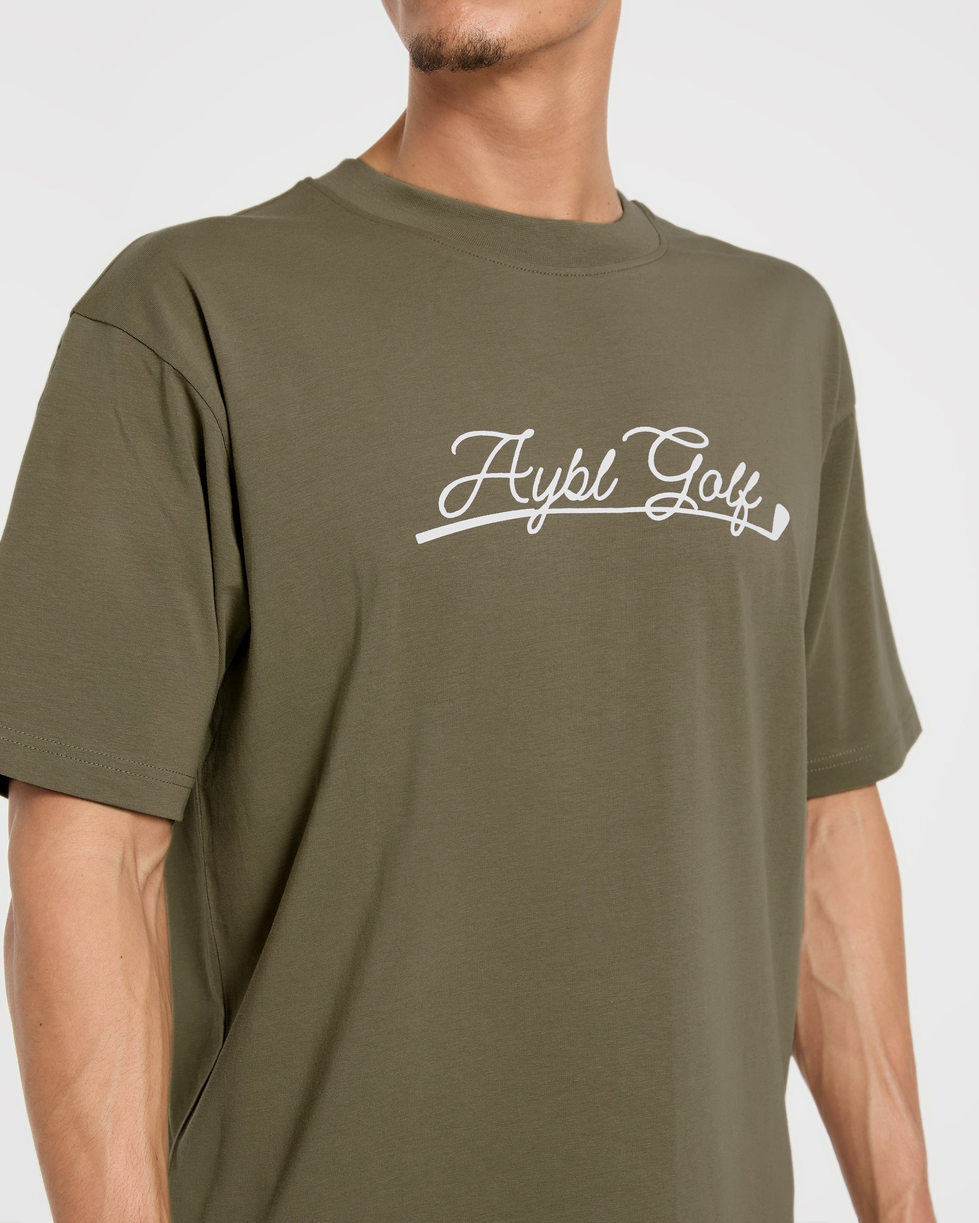 Golf Club T Shirt - Dark Dune