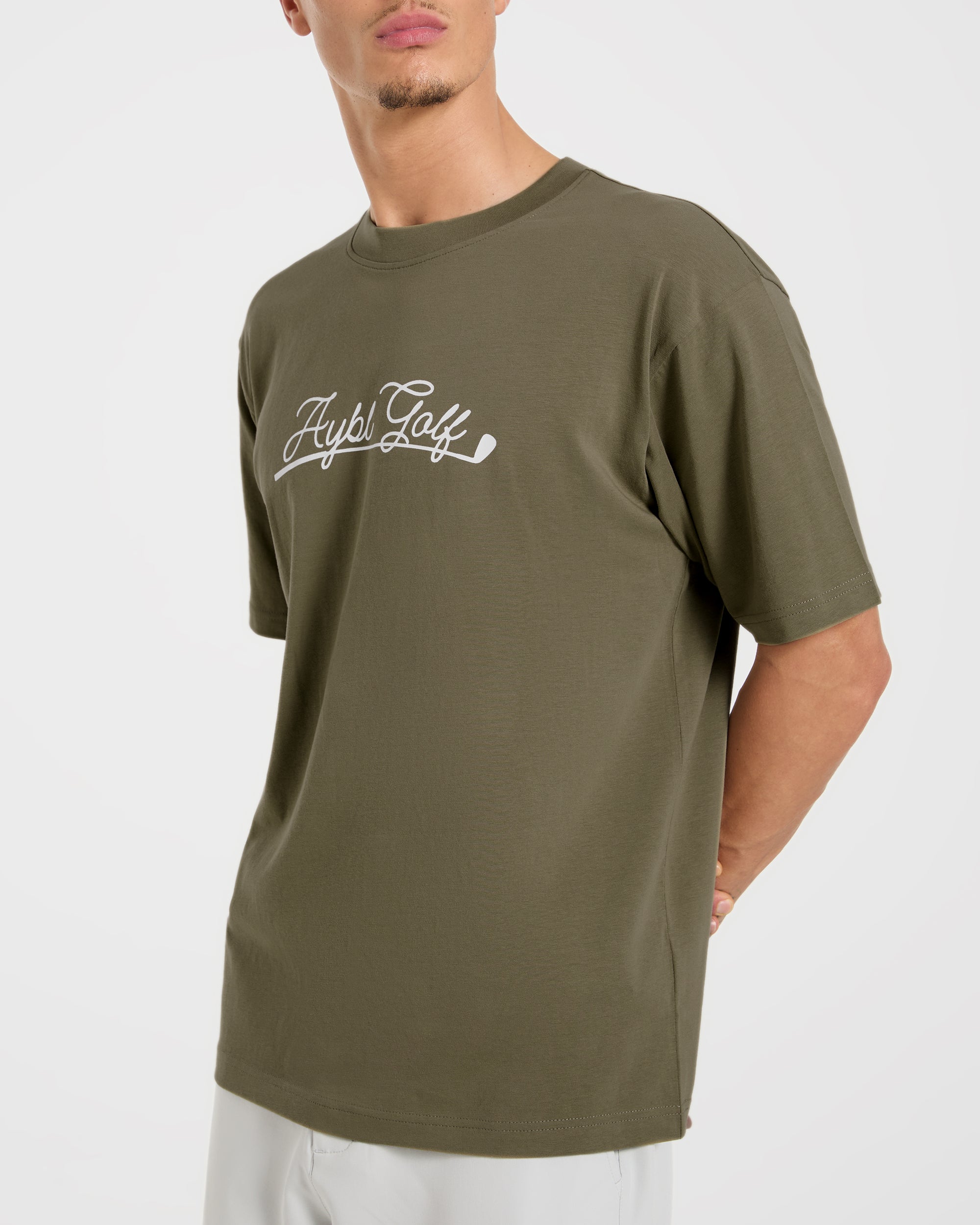 Golf Club T Shirt - Dark Dune