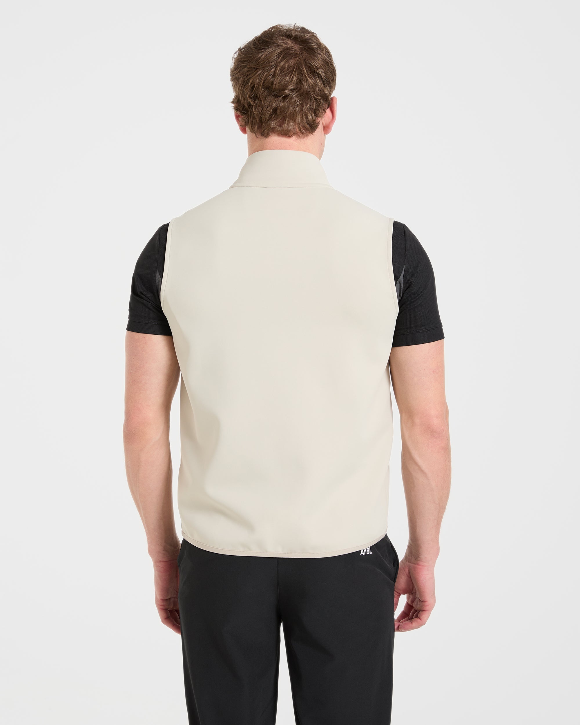 Precision 1/4 Zip Vest - Sand