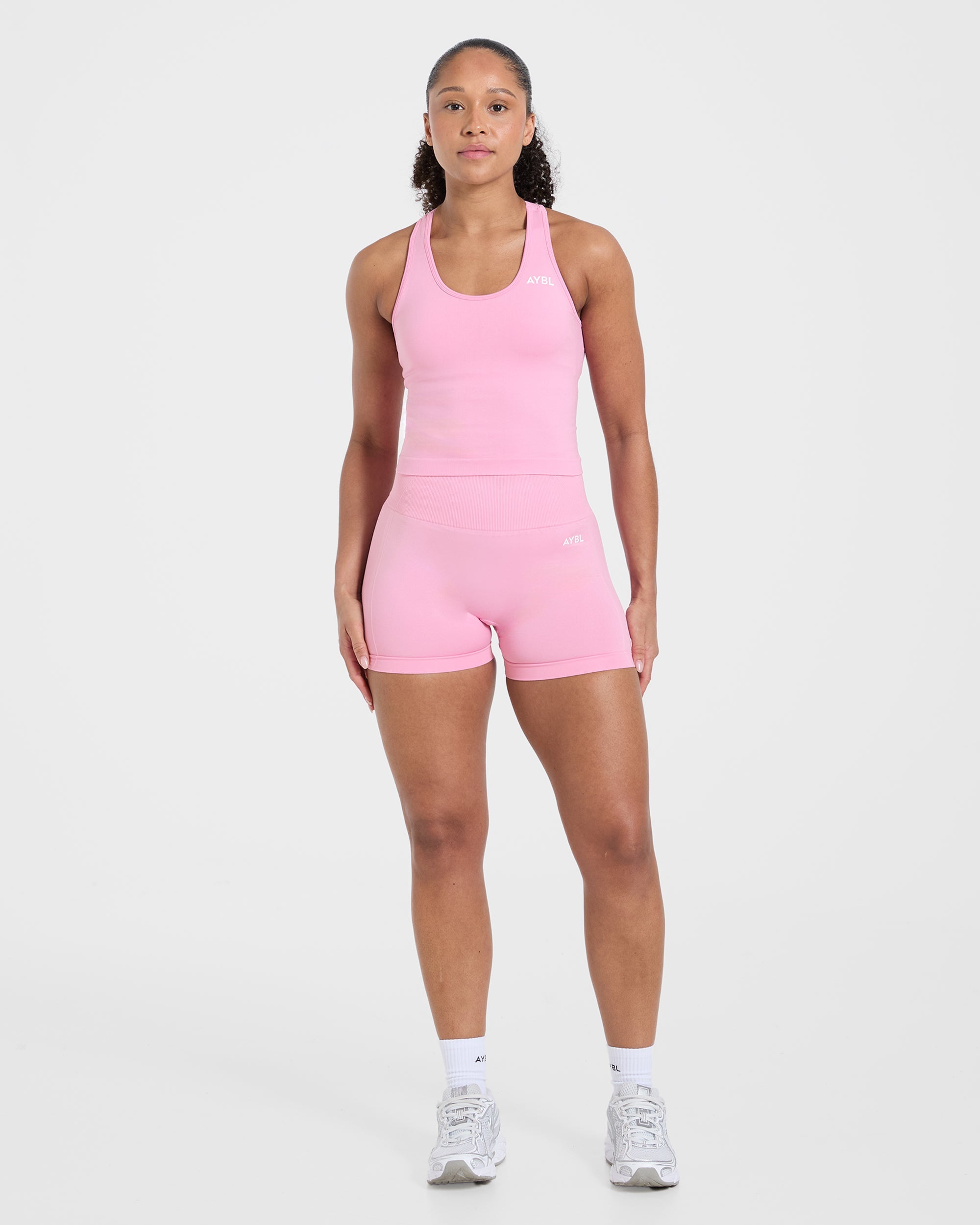 Empower Seamless Tank Top - Baby Rosa