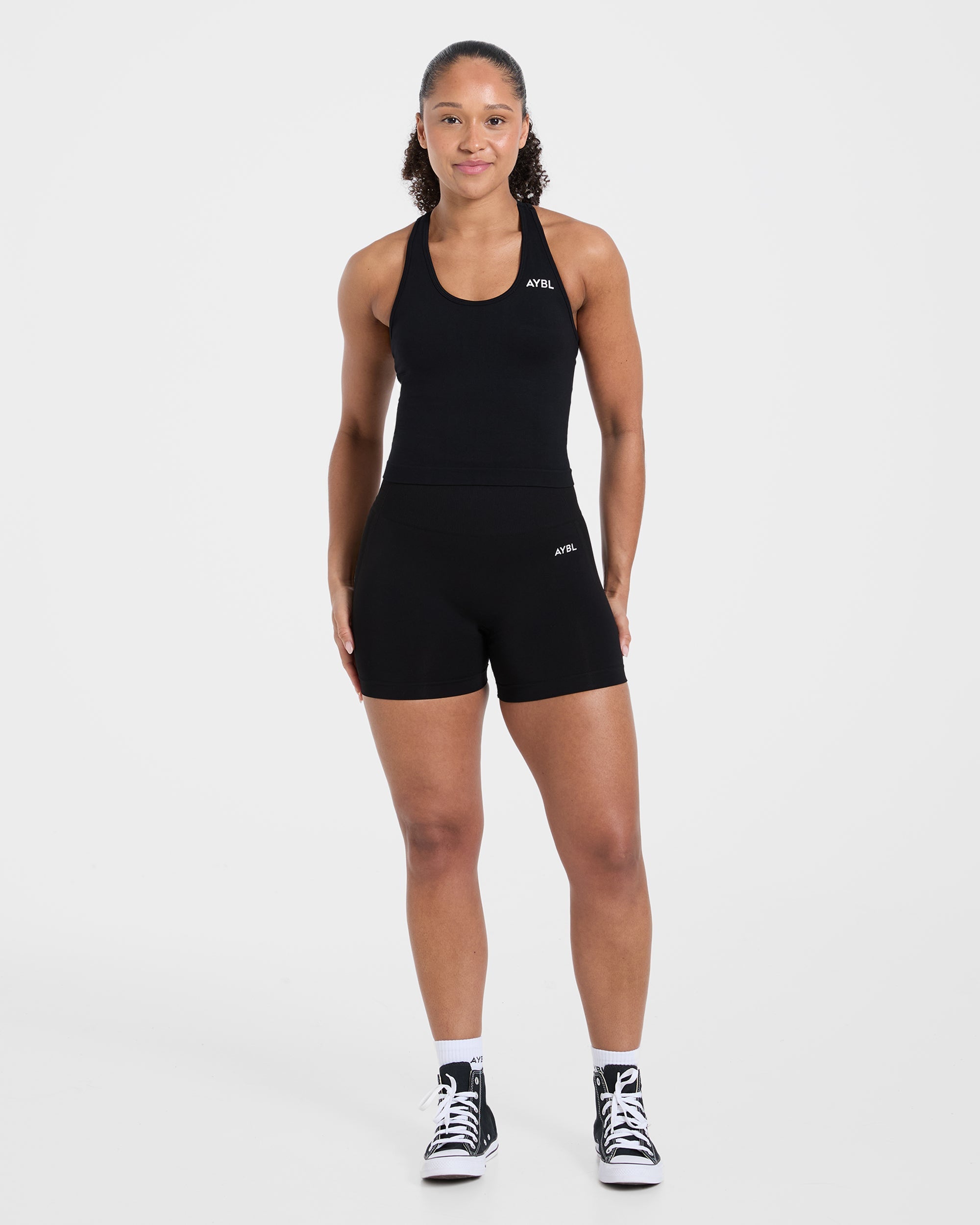 Empower Seamless Tank Top - Schwarz
