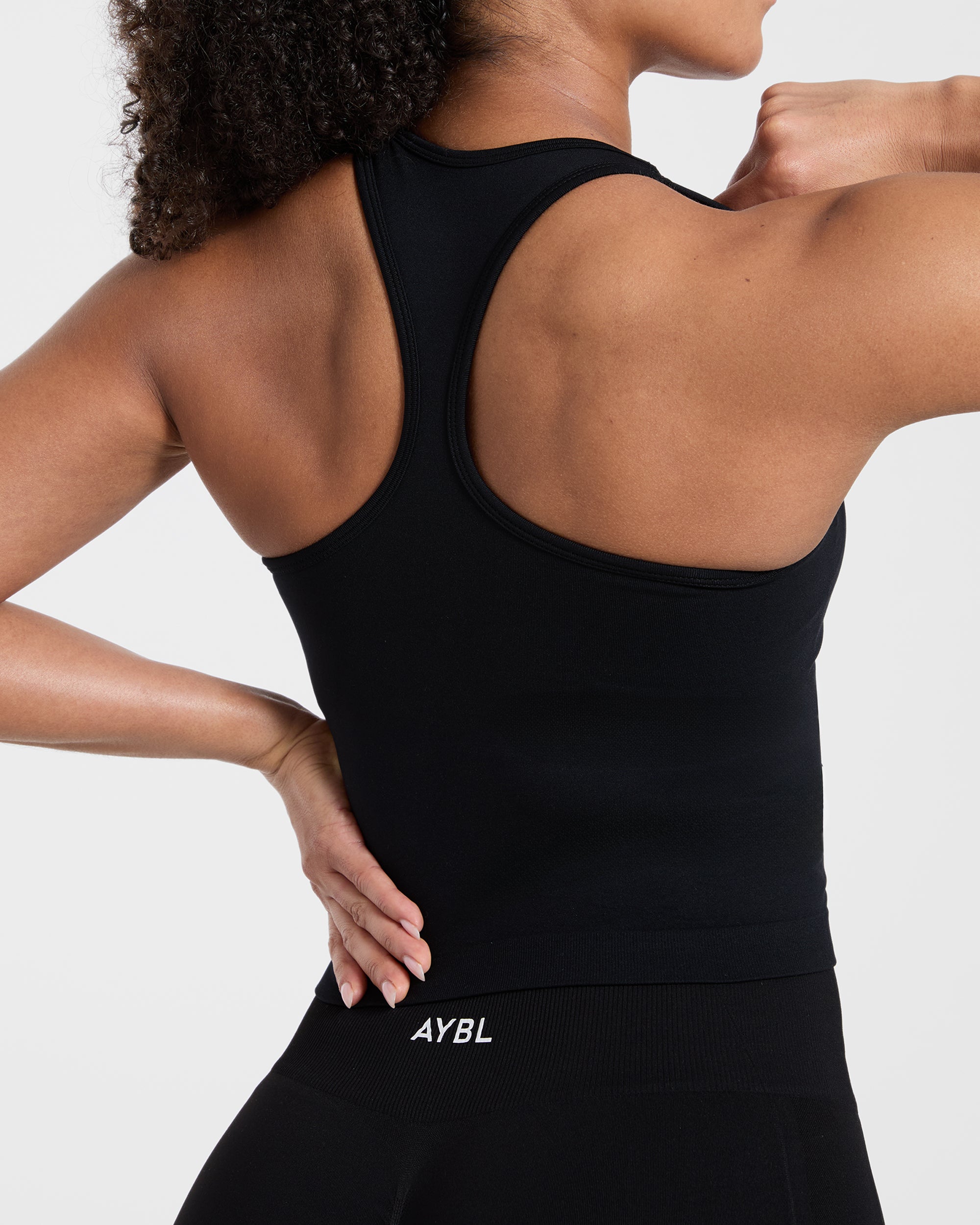 Empower Seamless Tank Top - Schwarz