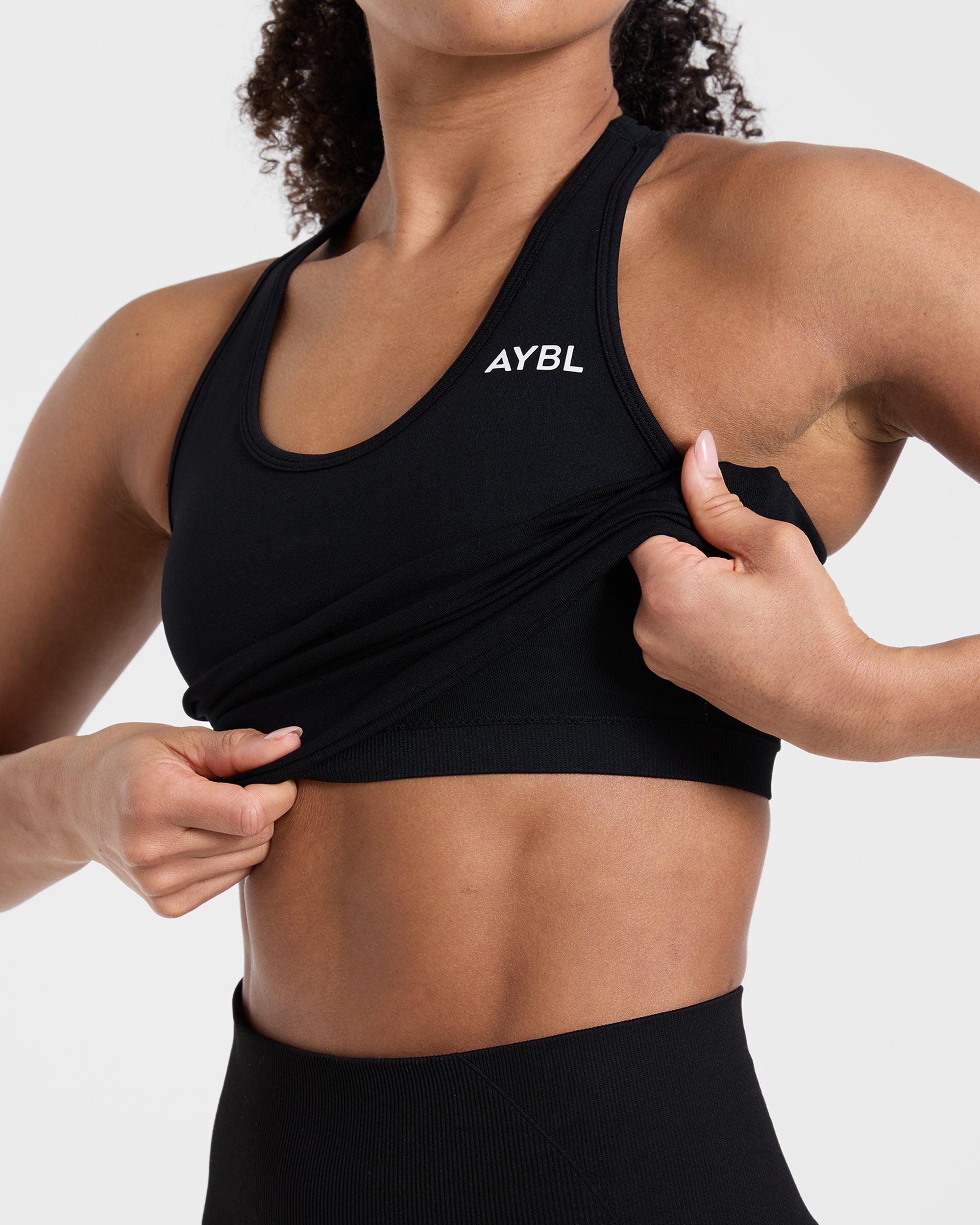 Empower Seamless Tank Top - Schwarz