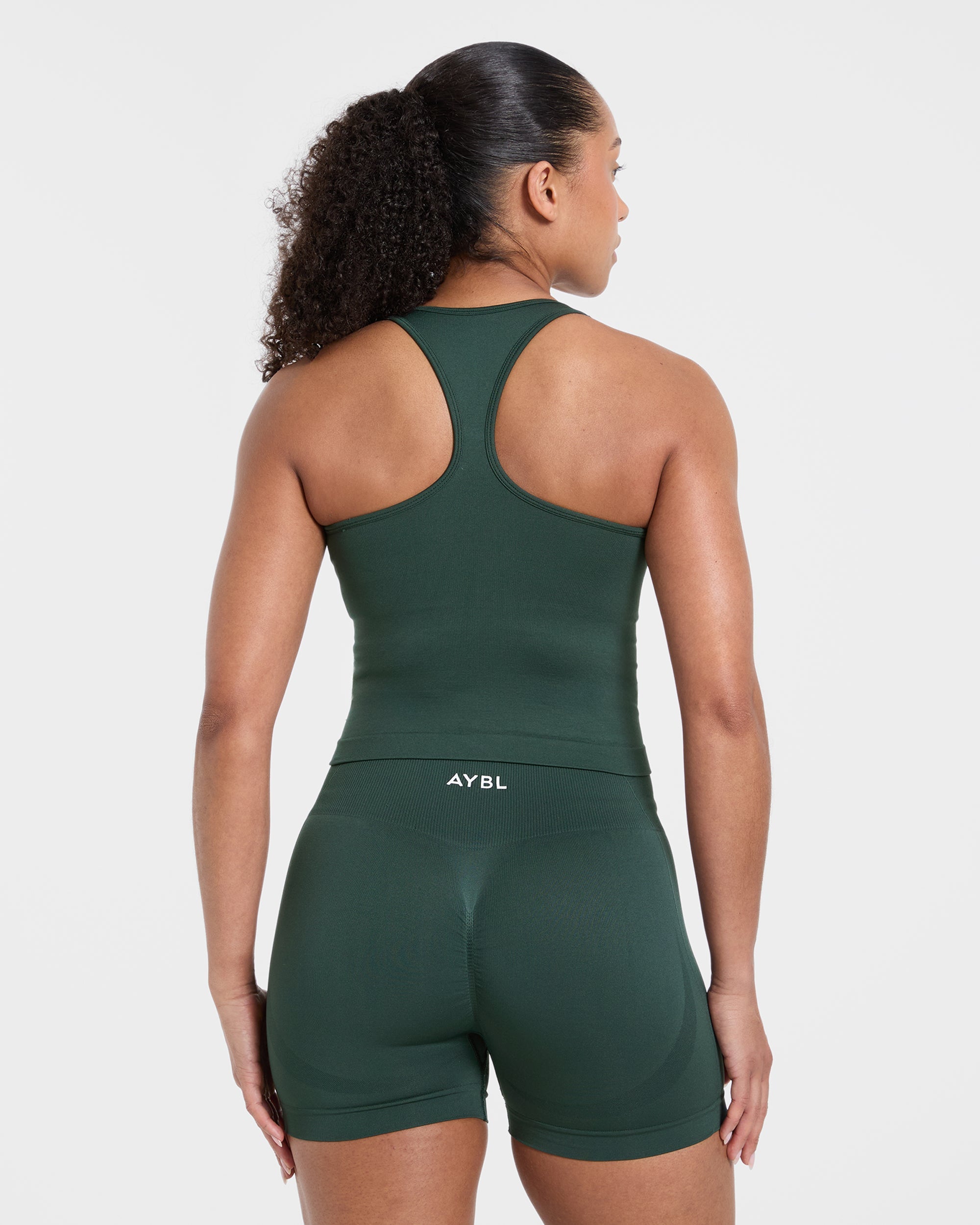Empower Seamless Tank Top - Dark Grün
