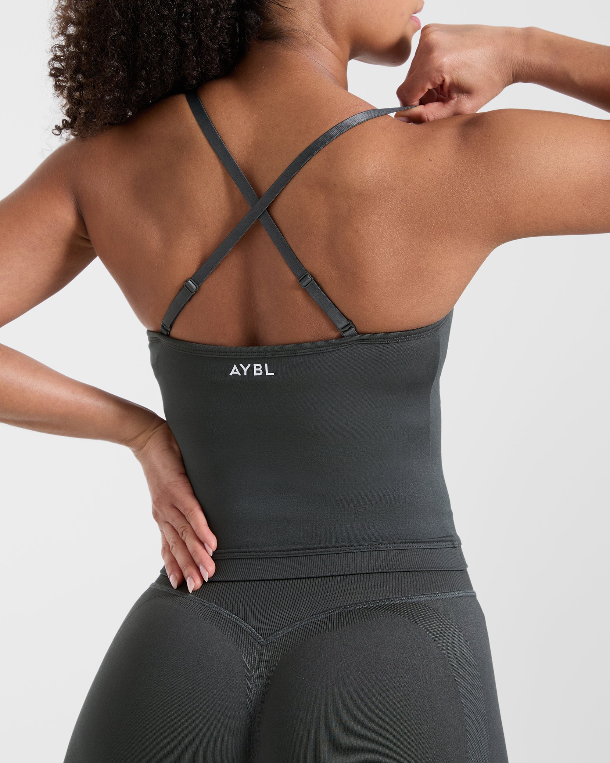 Adapt Seamless Tank Top - Charcoal