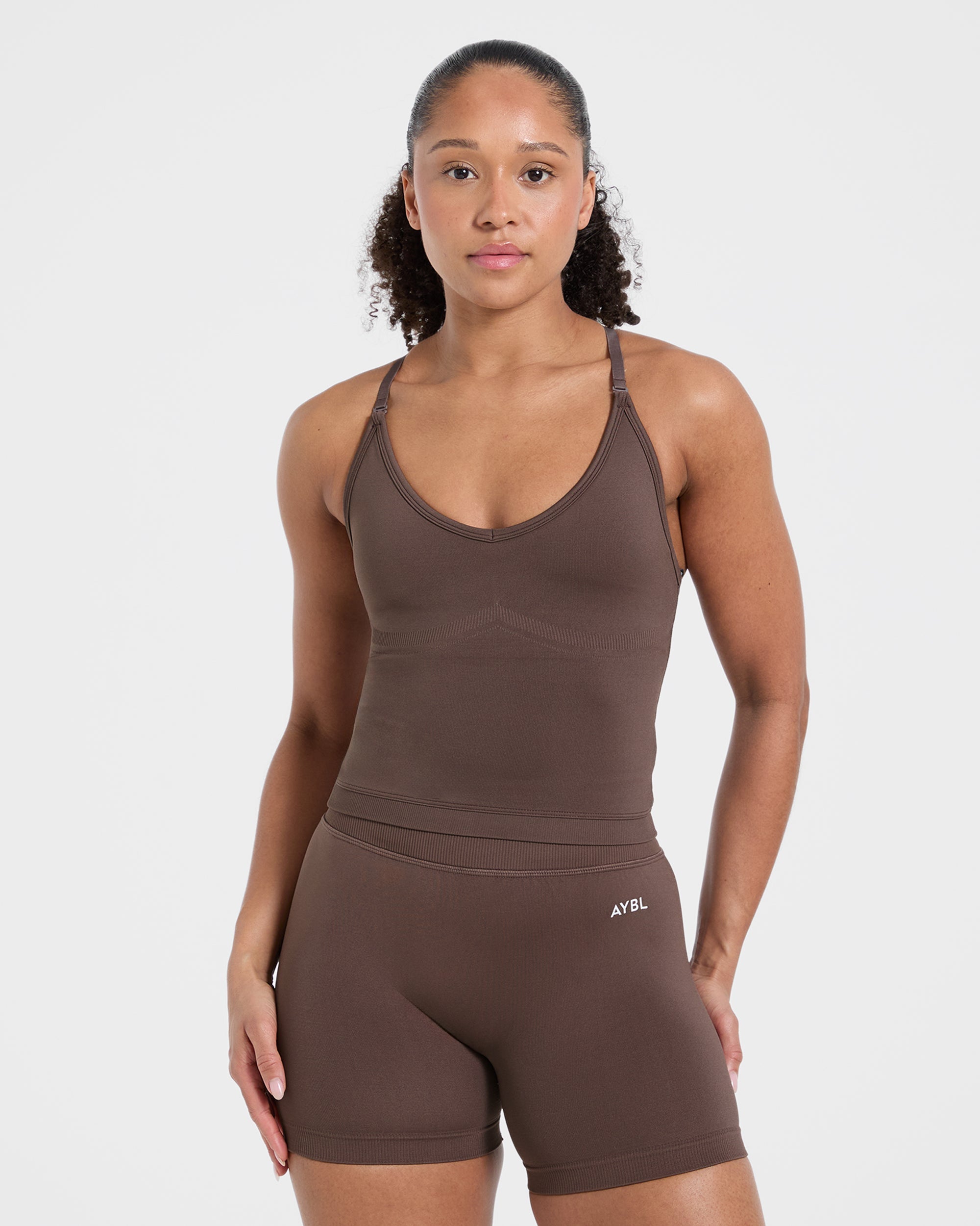 Adapt Seamless Tank Top - Braun