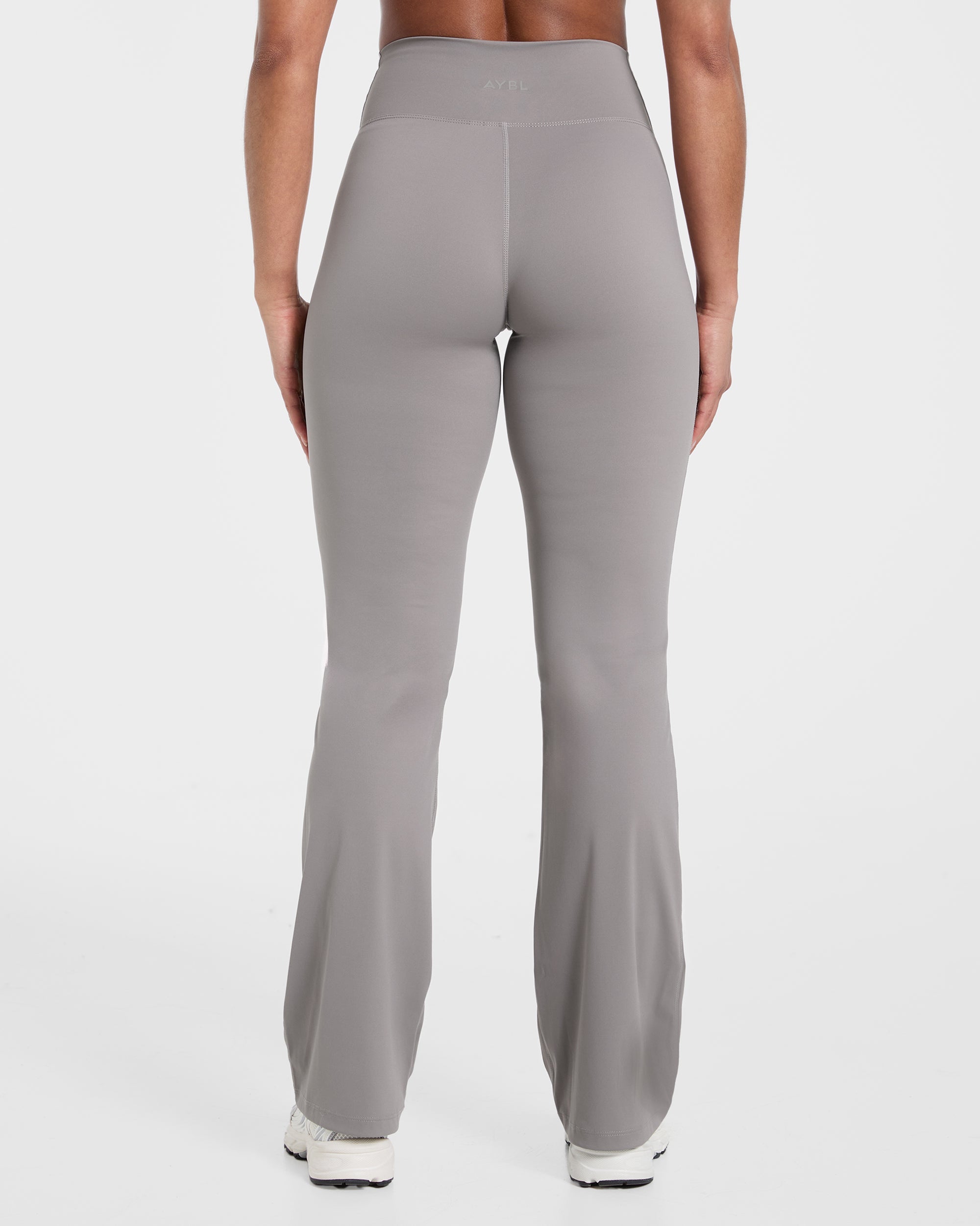 Sculpt Wrap Flared Leggings - Smoke Grau