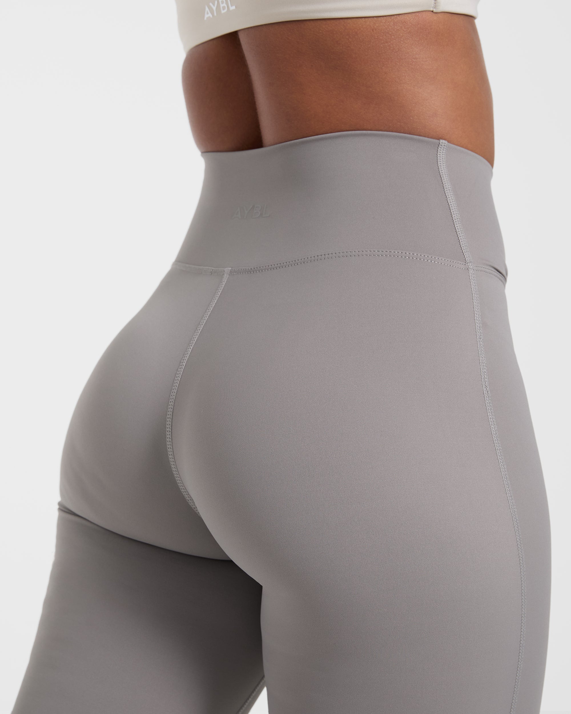 Sculpt Wrap Flared Leggings - Smoke Grau