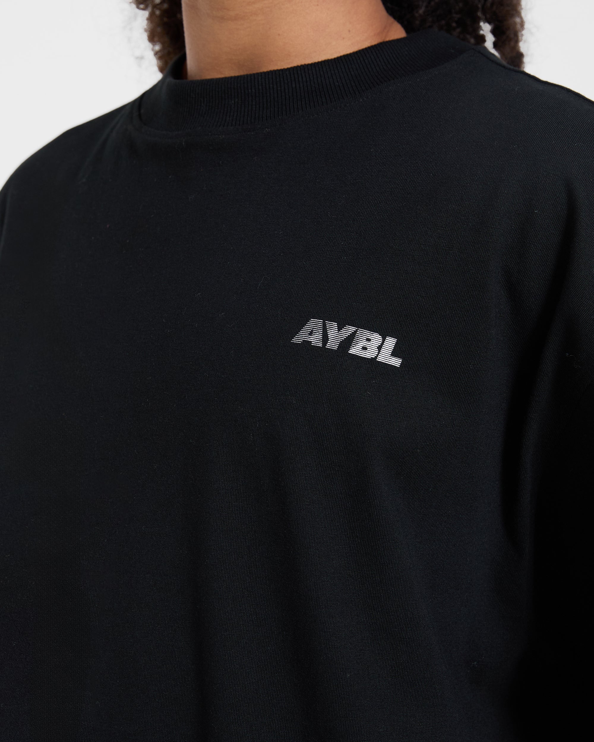 Athletics Department Oversized T Shirt - Schwarz