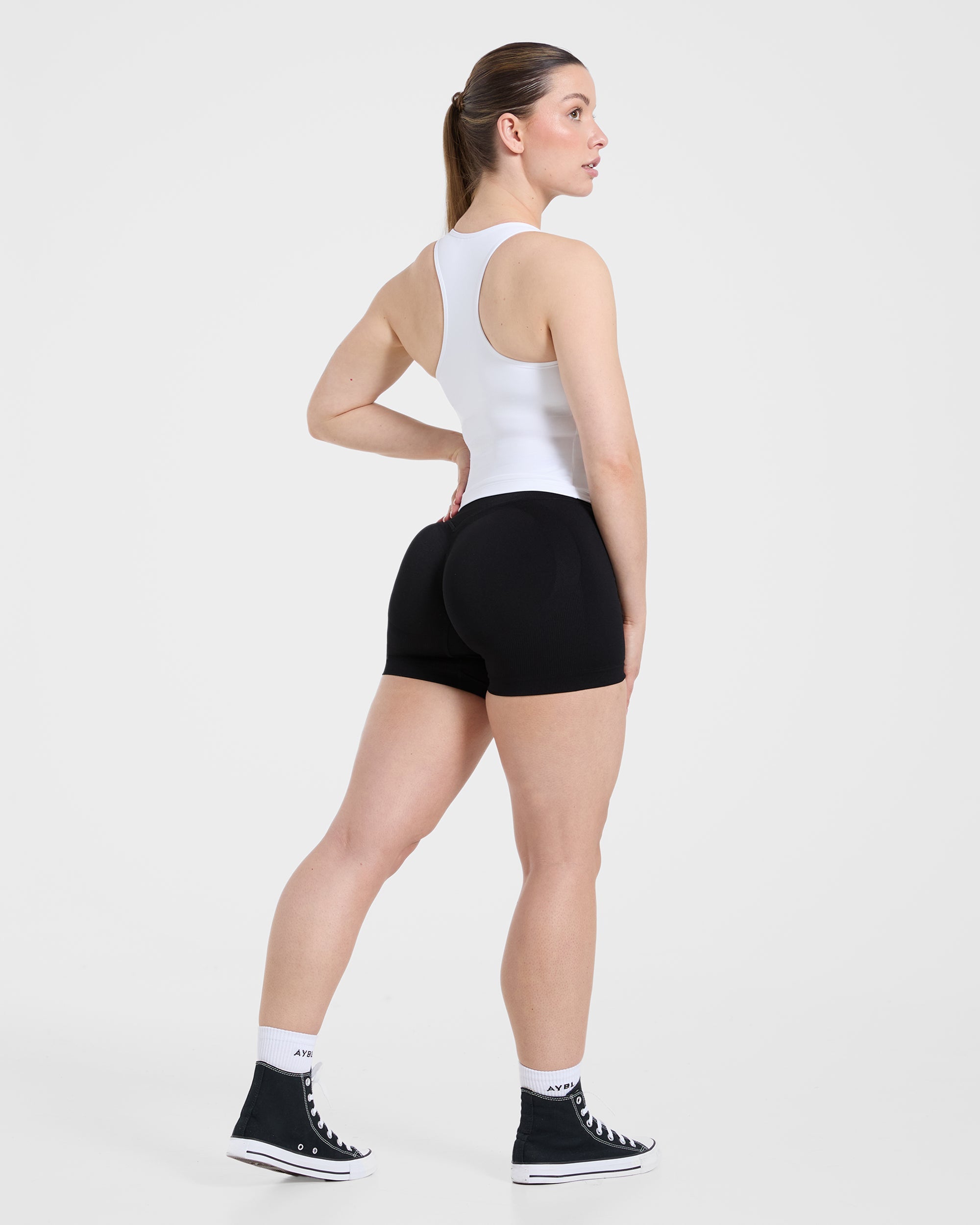 Essential Racerback Tank Top - Weiß