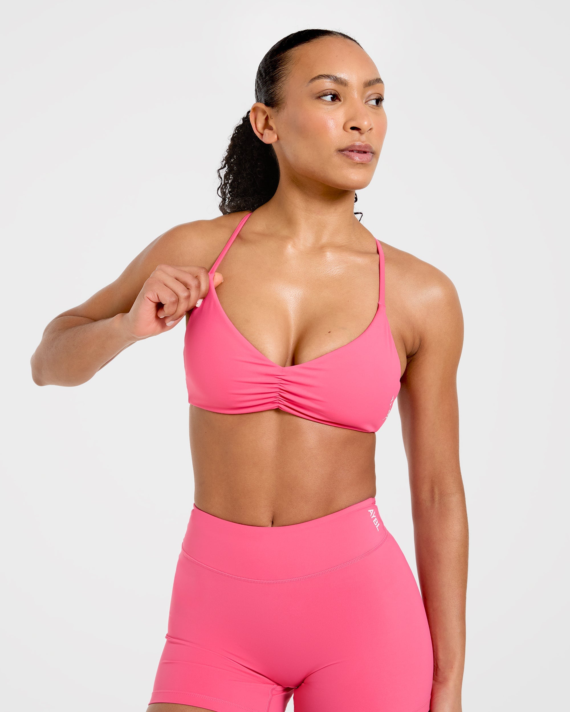 Physique Sports Bra - Roseberry Rosa