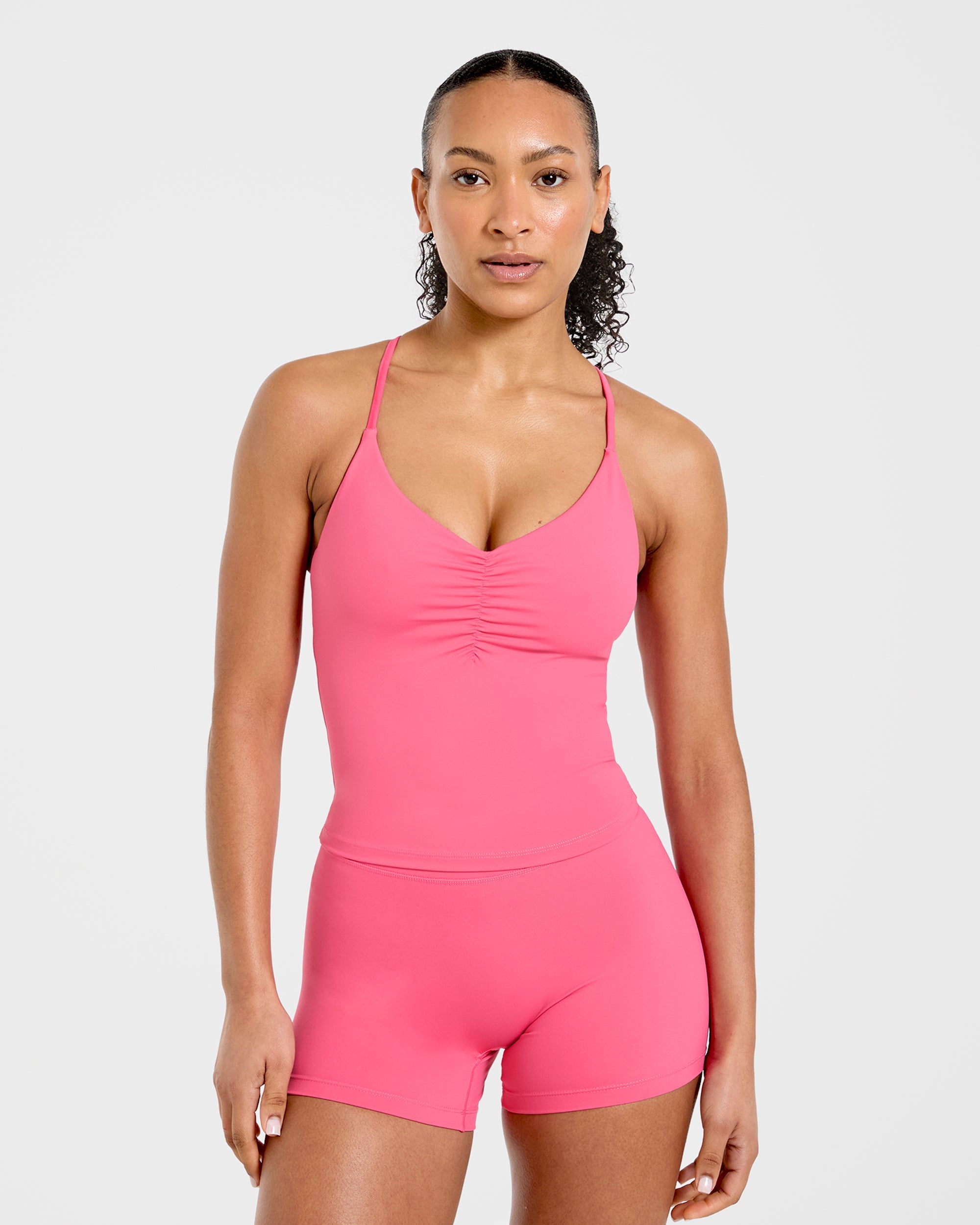 Physique Tank Top - Roseberry Rosa