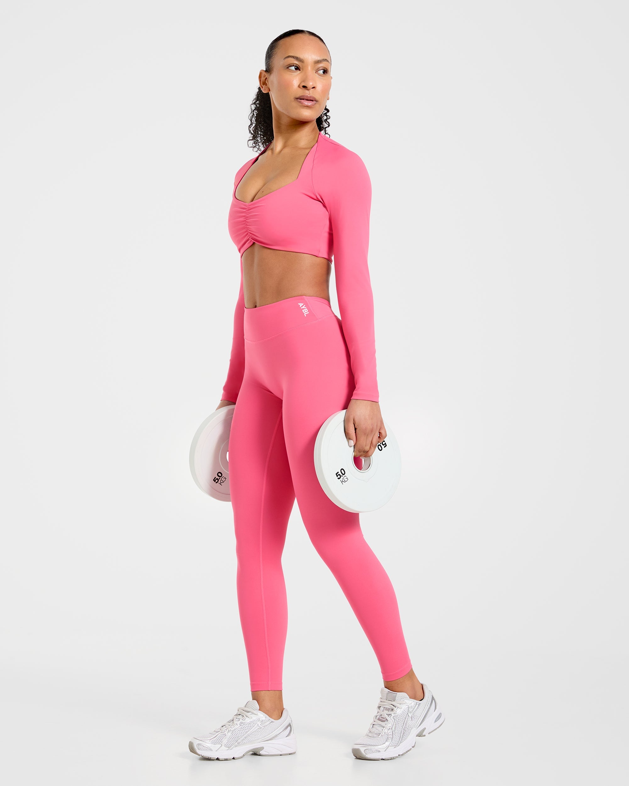 Physique Leggings - Roseberry Rosa