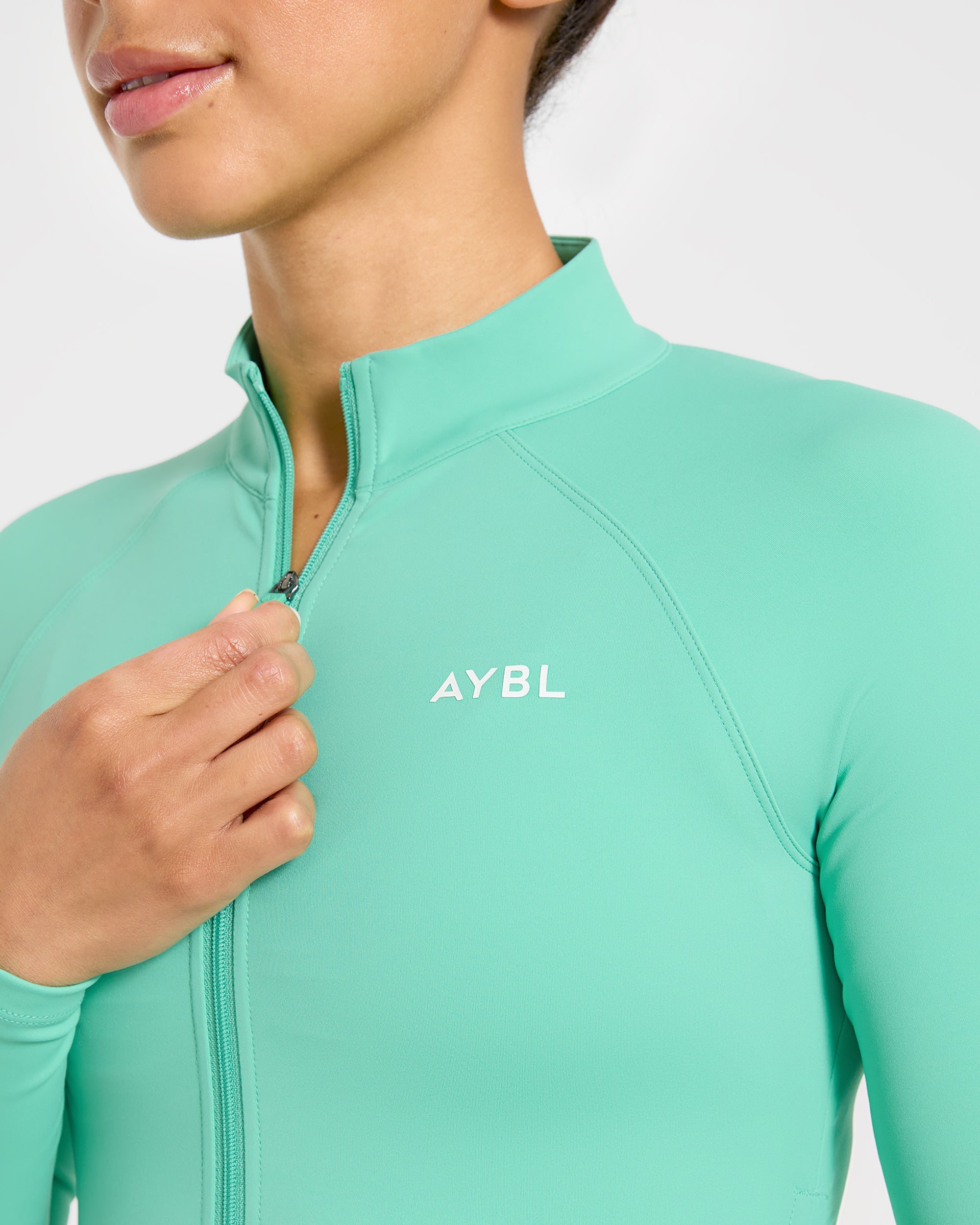 Physique Zip Up Jacket - Summer Grün