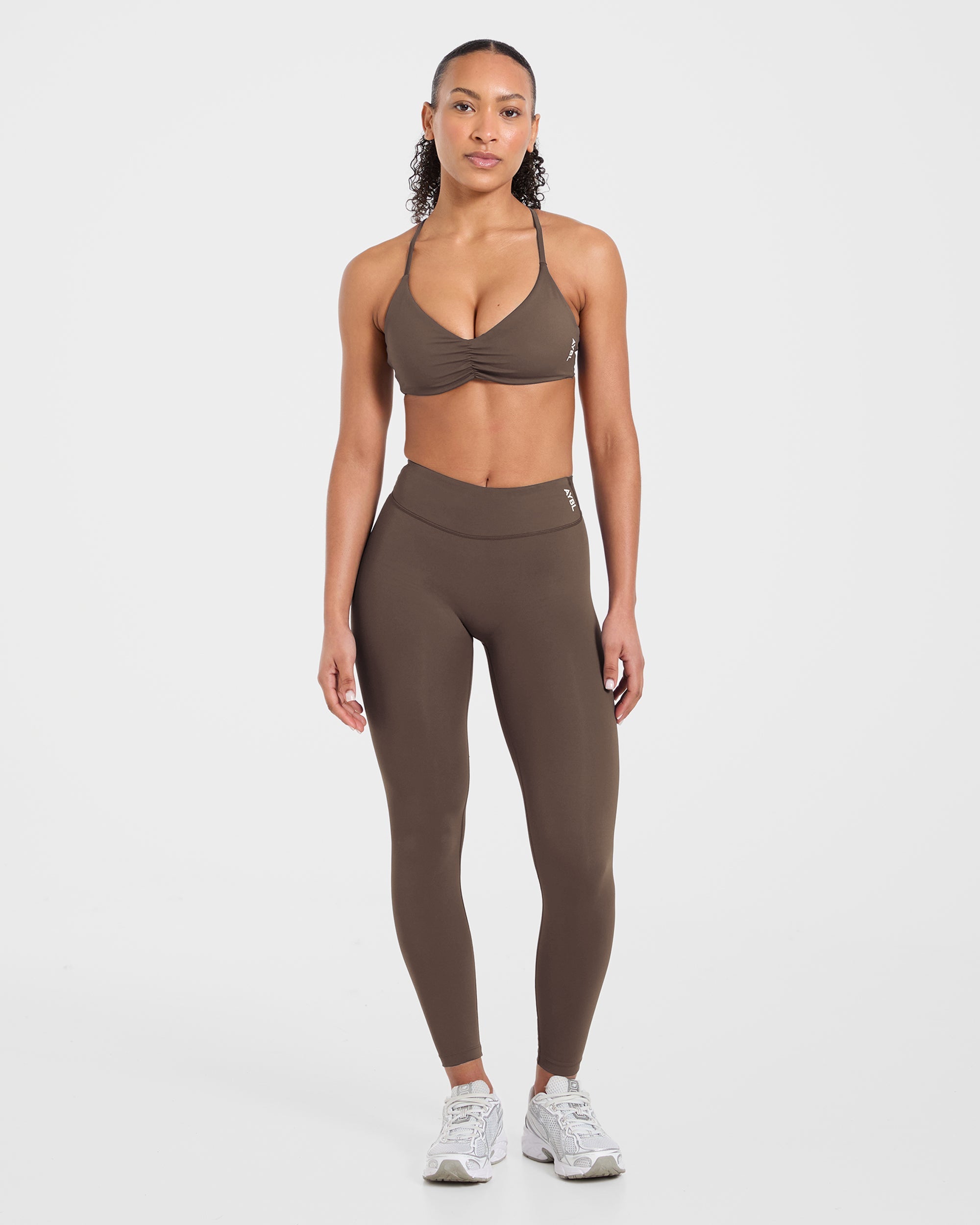 Physique Leggings - Braun