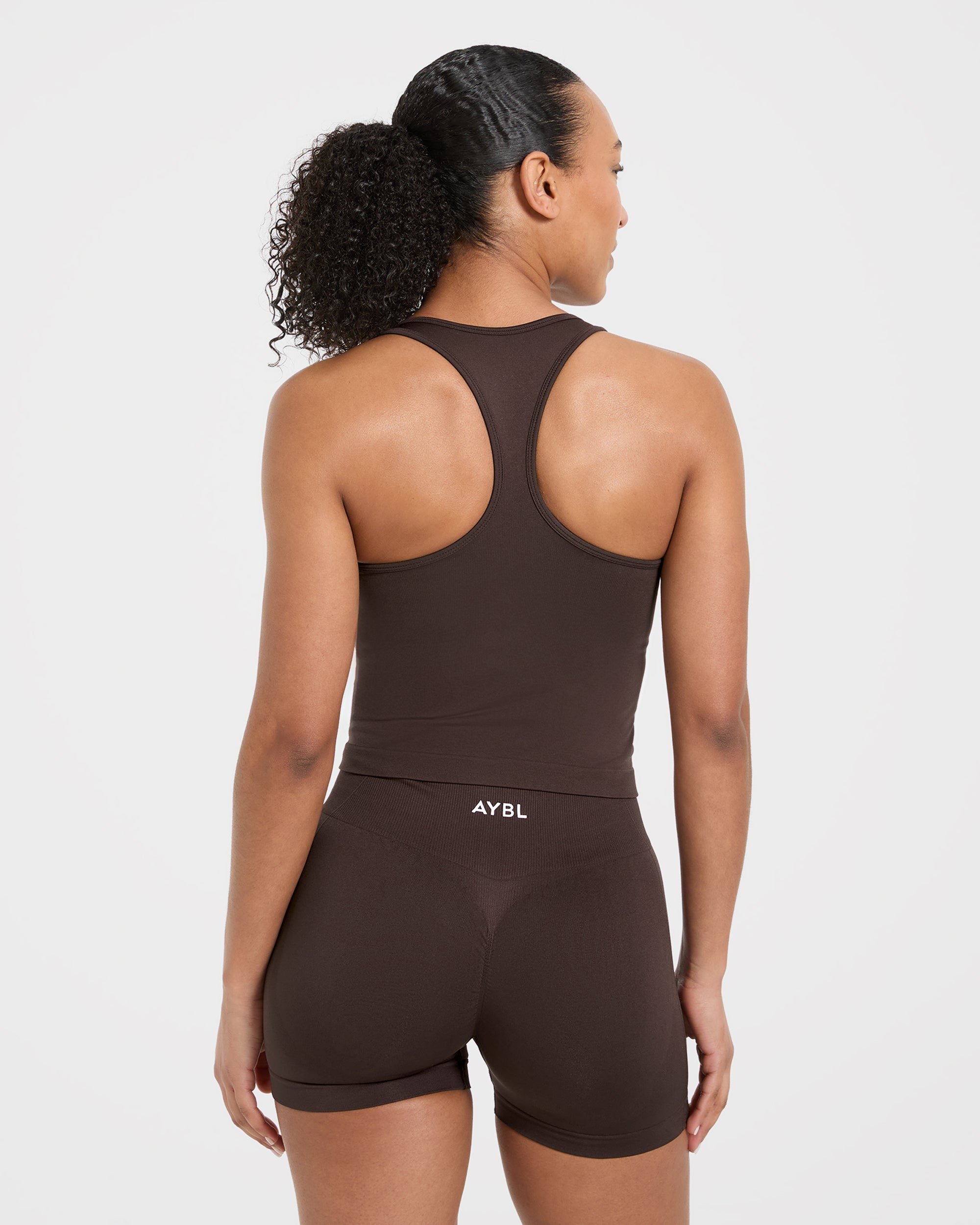 Empower Seamless Tank Top - Cocoa Braun