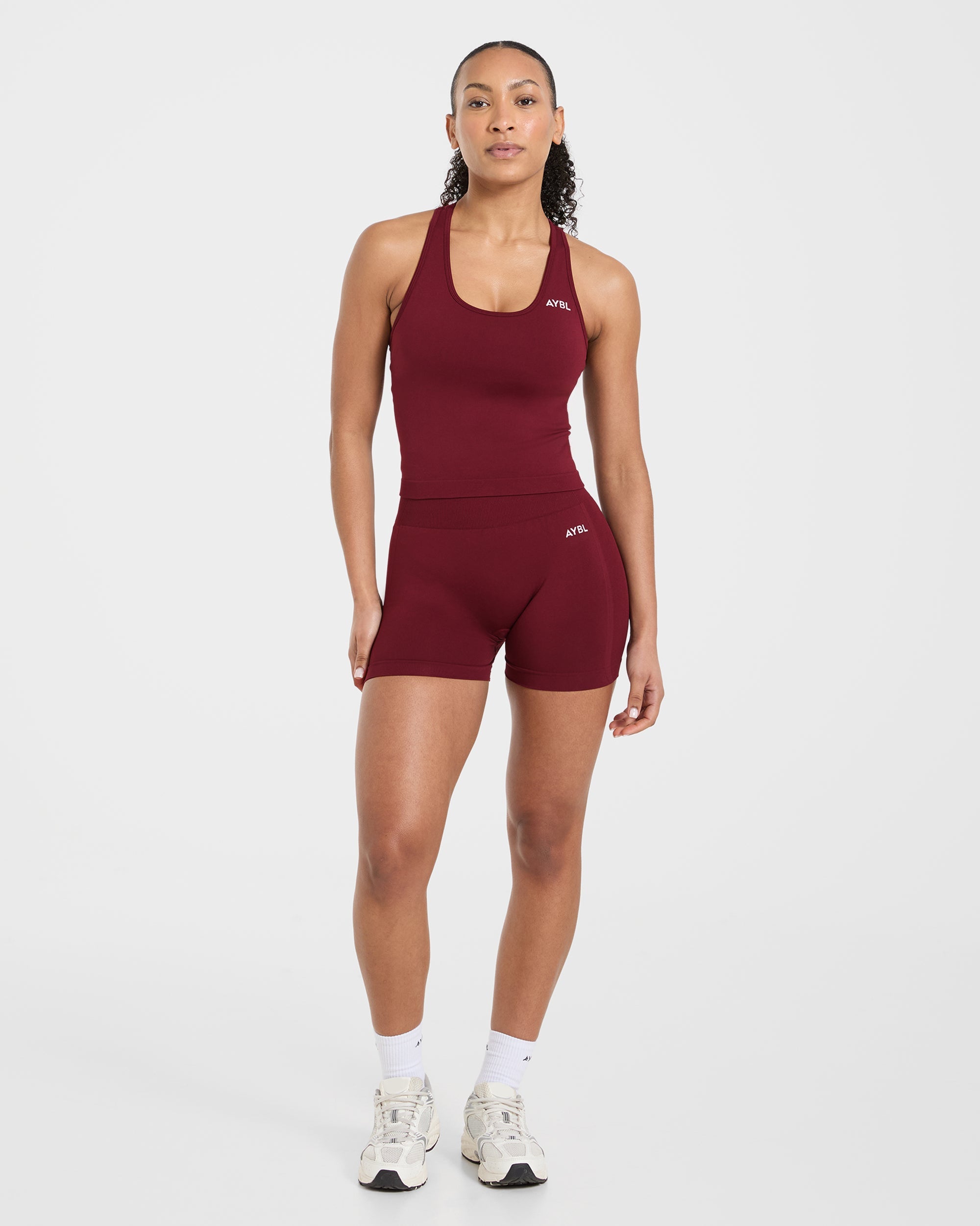 Empower Seamless Tank Top - Rot Wine