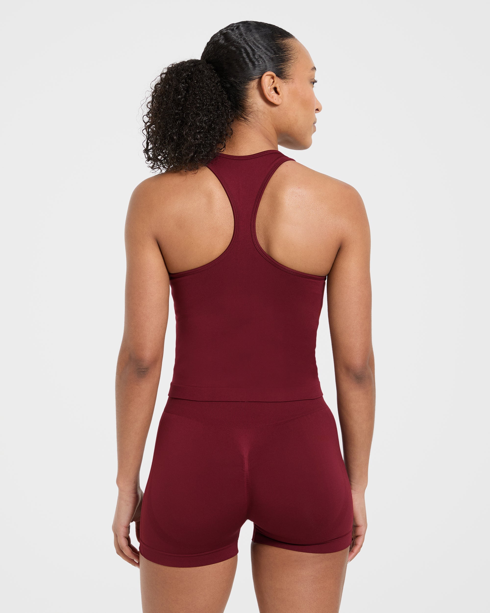 Empower Seamless Tank Top - Rot Wine