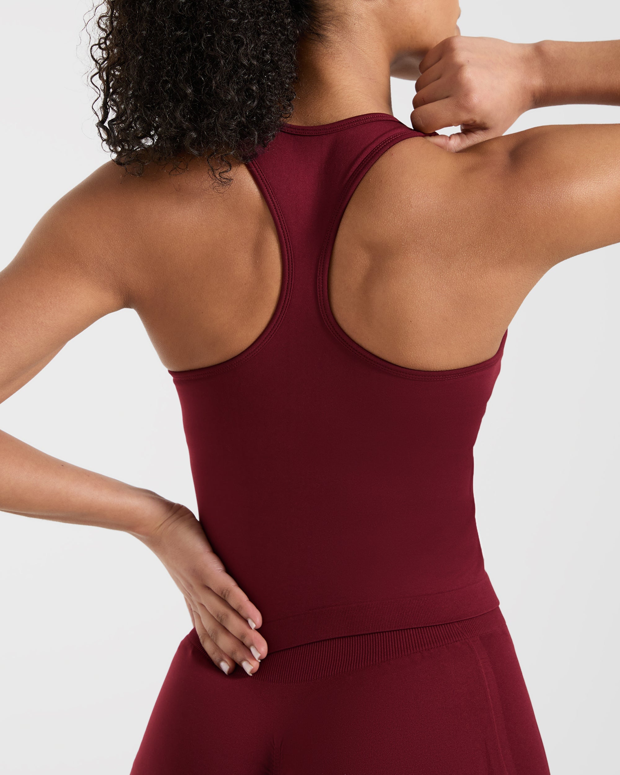 Empower Seamless Tank Top - Rot Wine