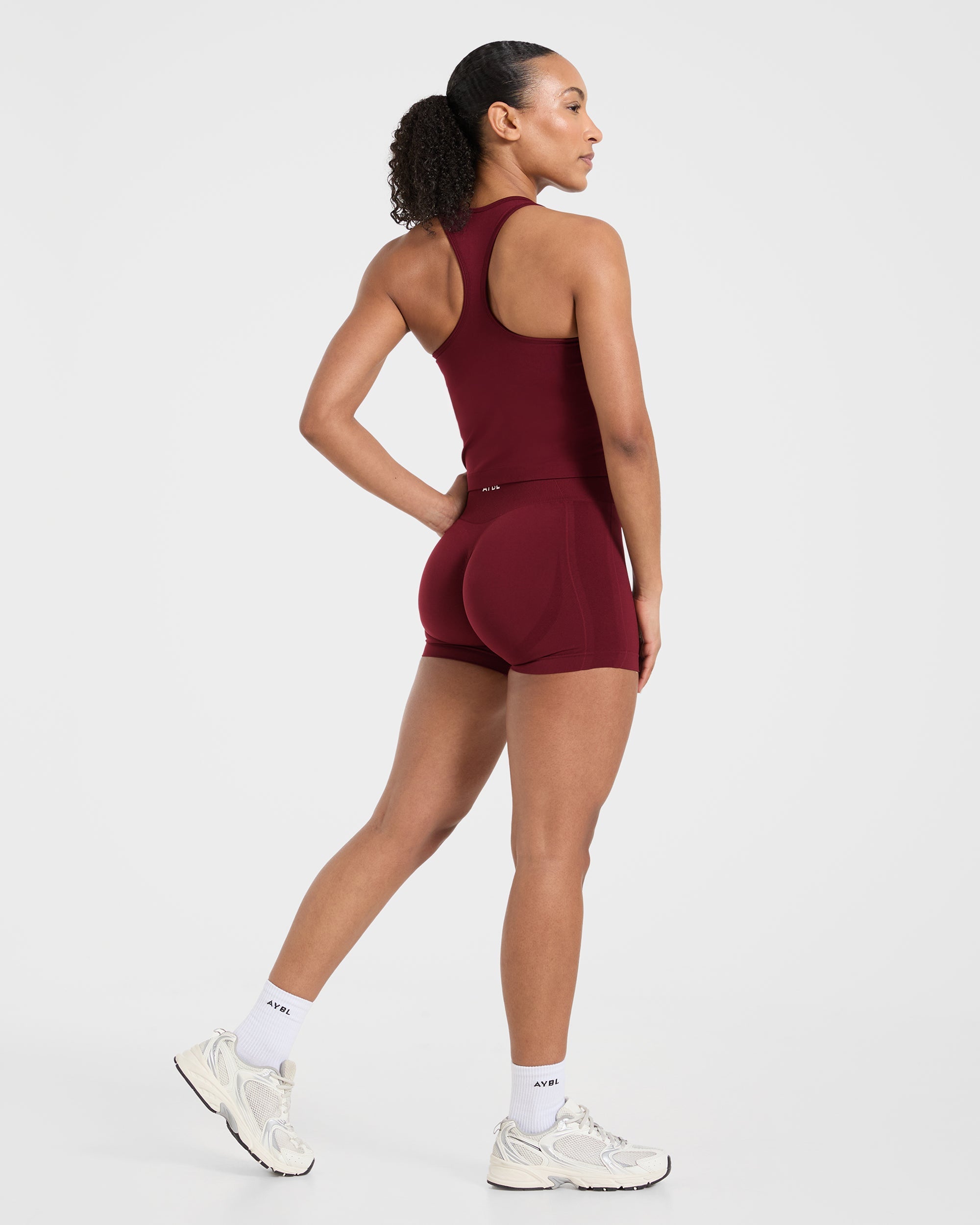 Empower Seamless Tank Top - Rot Wine