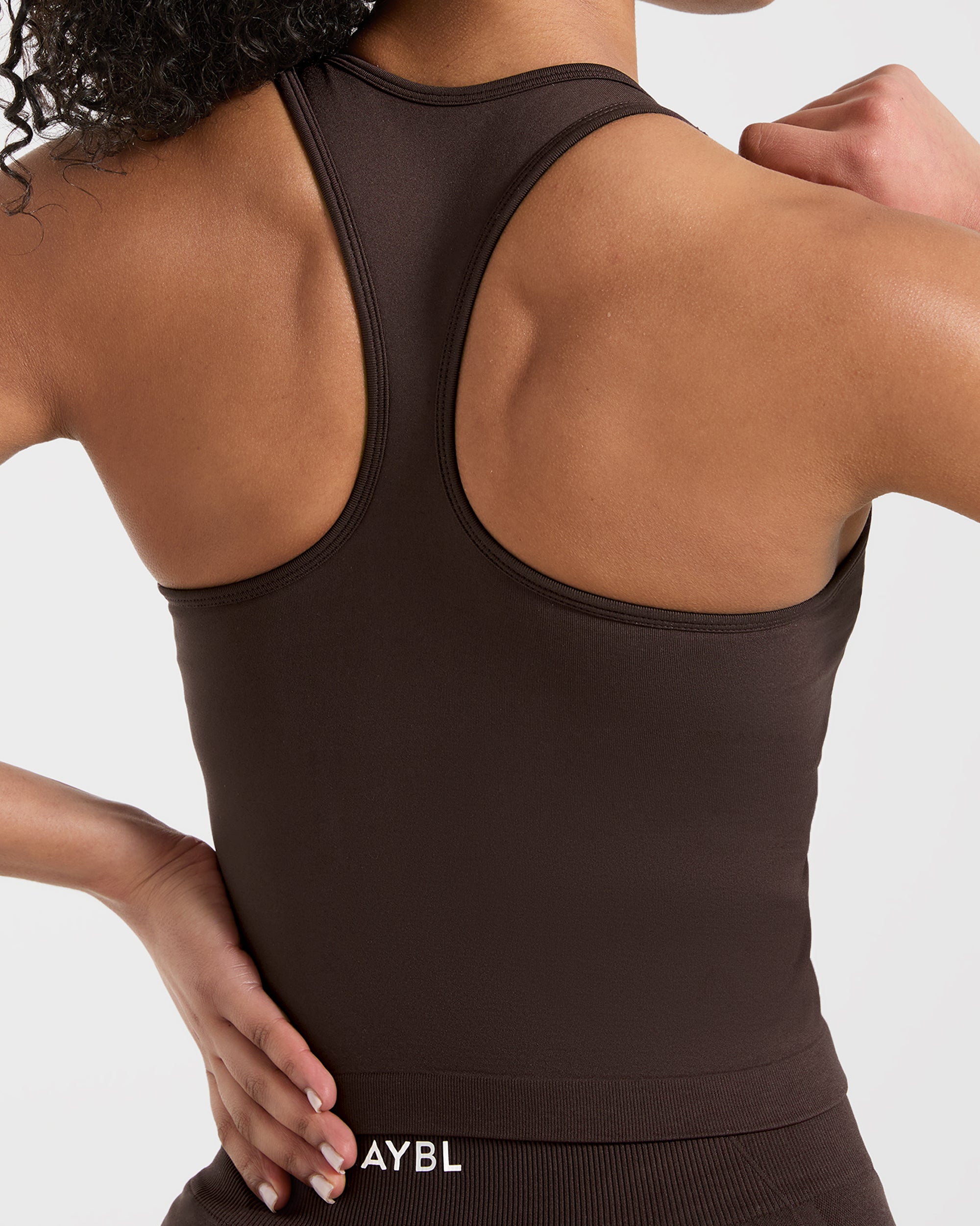 Empower Seamless Tank Top - Cocoa Braun