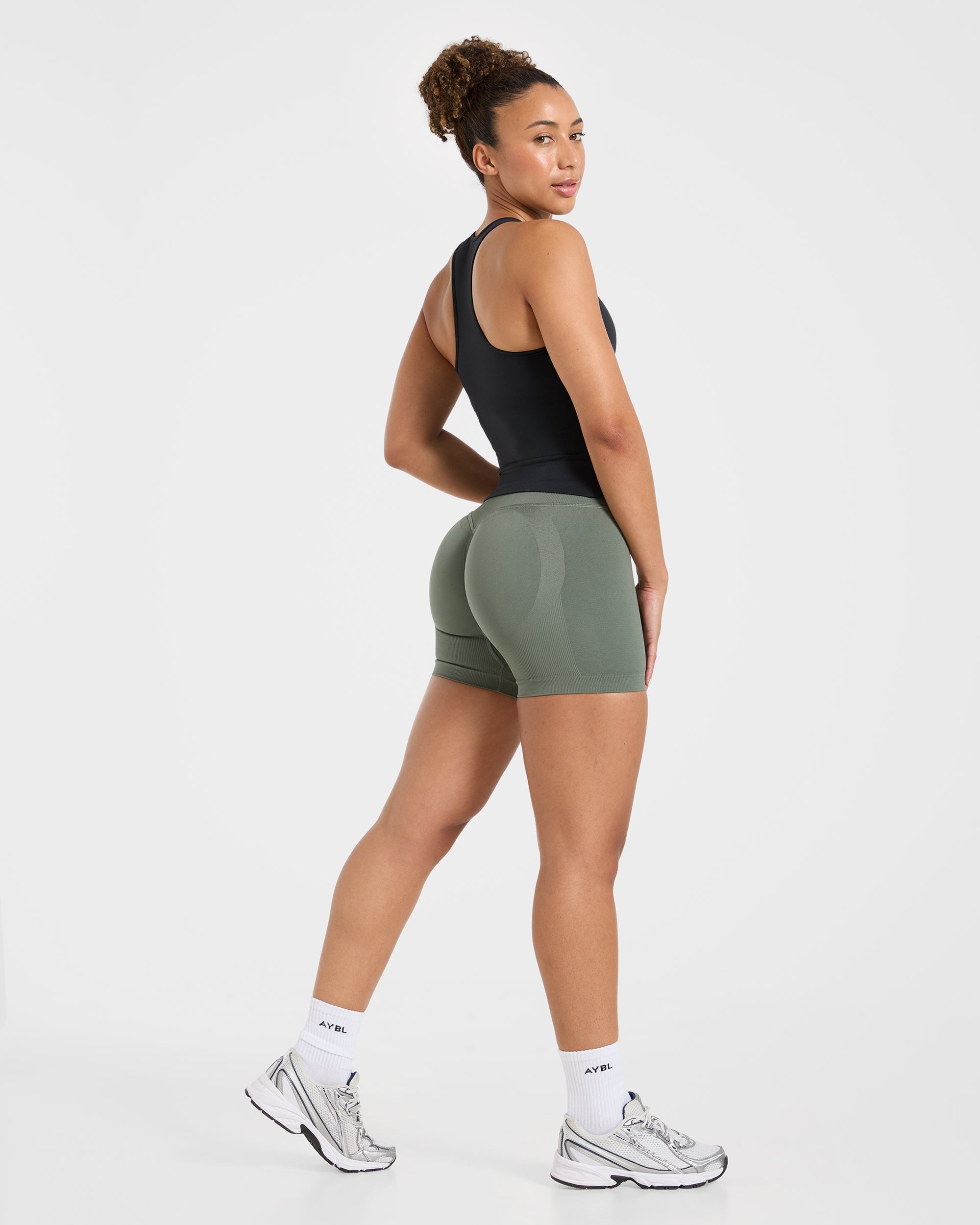 Essential Racerback Tank Top - Schwarz