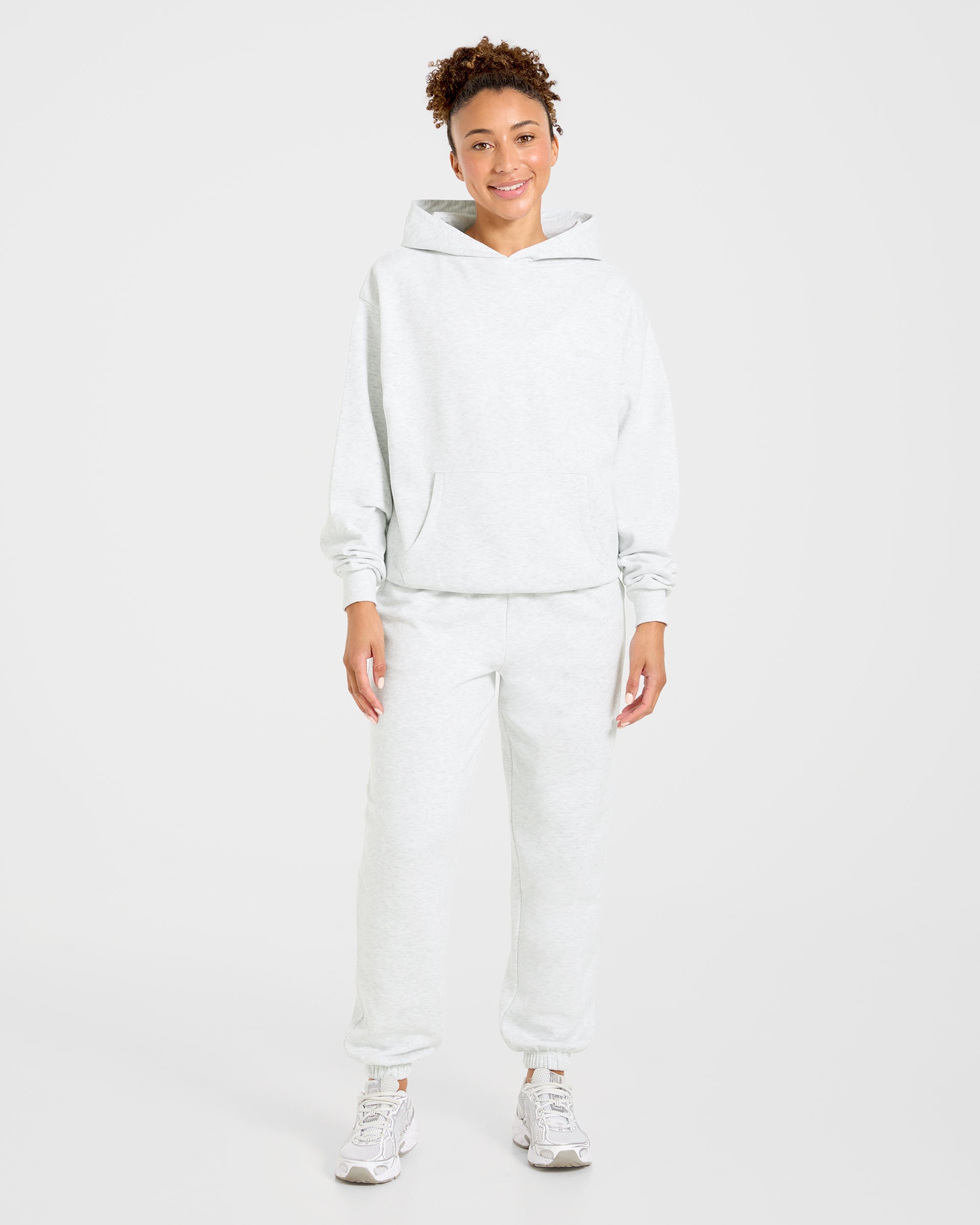 Lifestyle Oversized Hoodie - Heather Grau